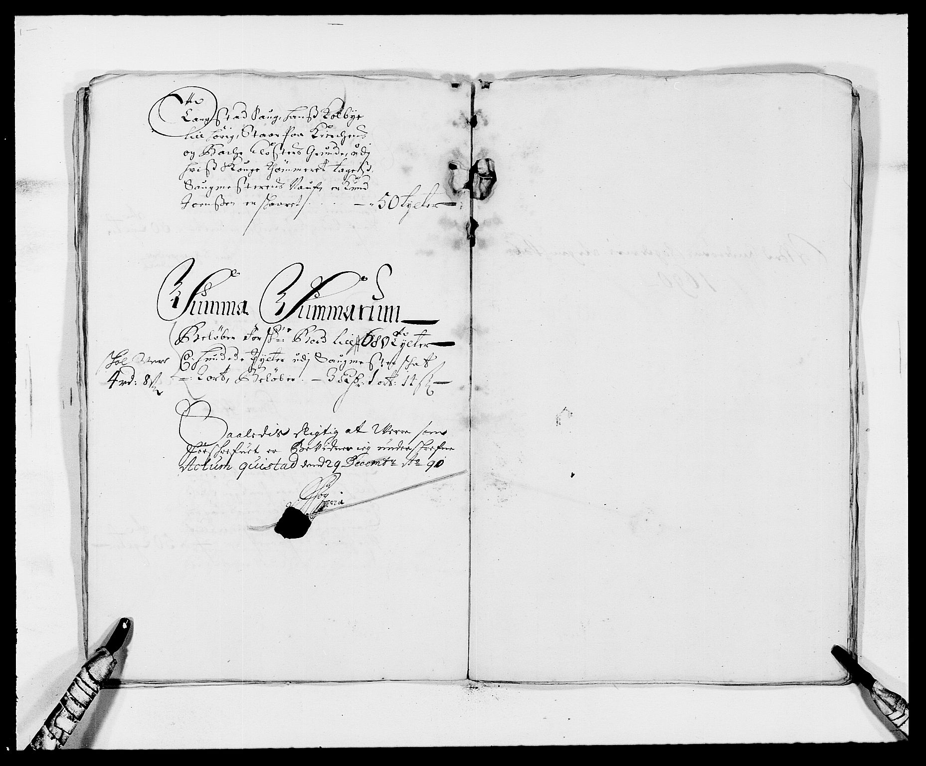 Rentekammeret inntil 1814, Reviderte regnskaper, Fogderegnskap, AV/RA-EA-4092/R63/L4307: Fogderegnskap Inderøy, 1690-1691, s. 73