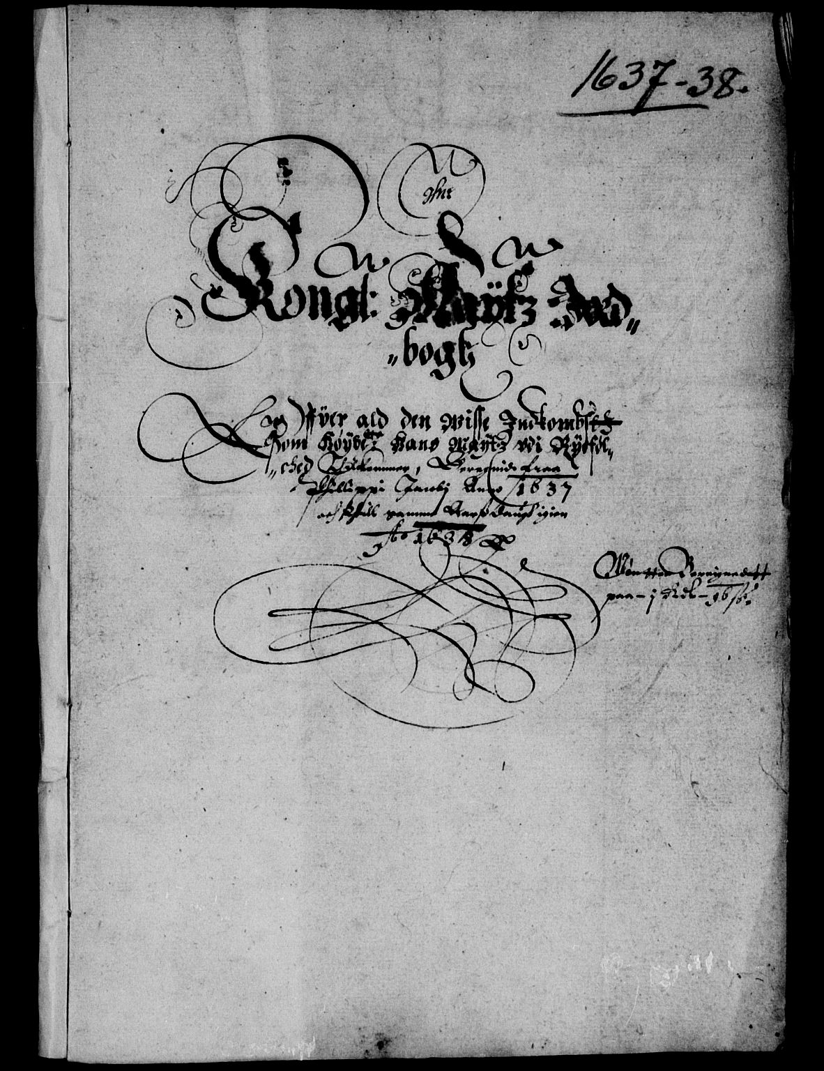 Rentekammeret inntil 1814, Reviderte regnskaper, Lensregnskaper, RA/EA-5023/R/Rb/Rbs/L0021: Stavanger len, 1636-1638