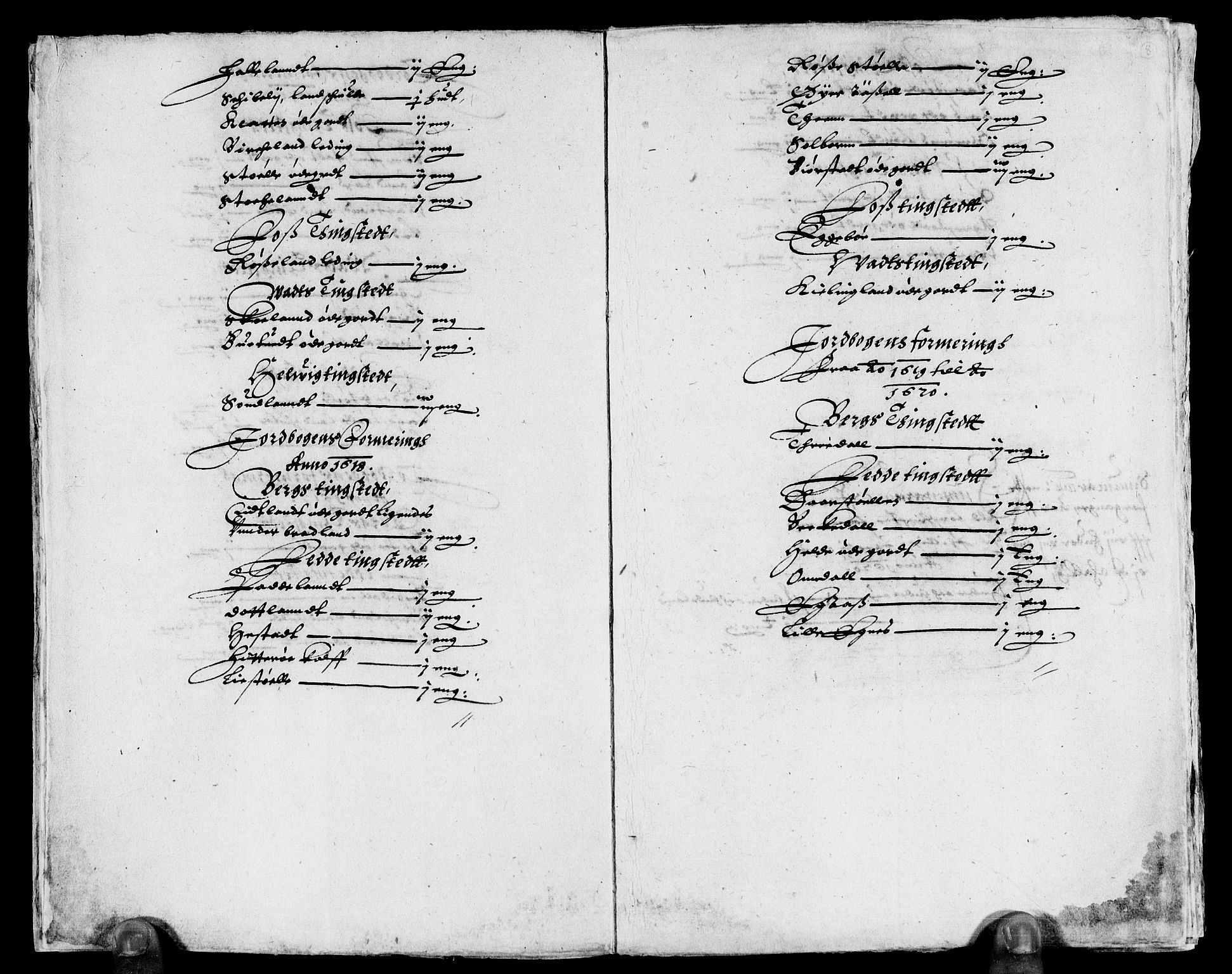 Rentekammeret inntil 1814, Reviderte regnskaper, Lensregnskaper, AV/RA-EA-5023/R/Rb/Rbr/L0006: Lista len, 1605-1621