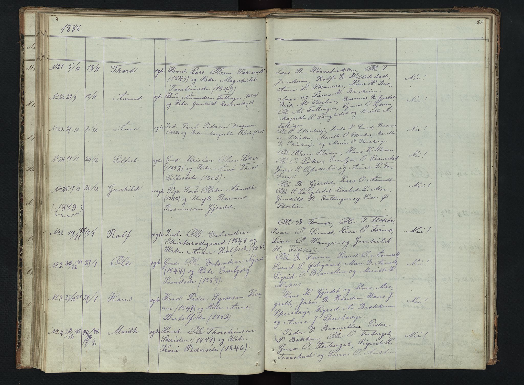 Skjåk prestekontor, AV/SAH-PREST-072/H/Ha/Hab/L0002: Klokkerbok nr. 2, 1867-1894, s. 60