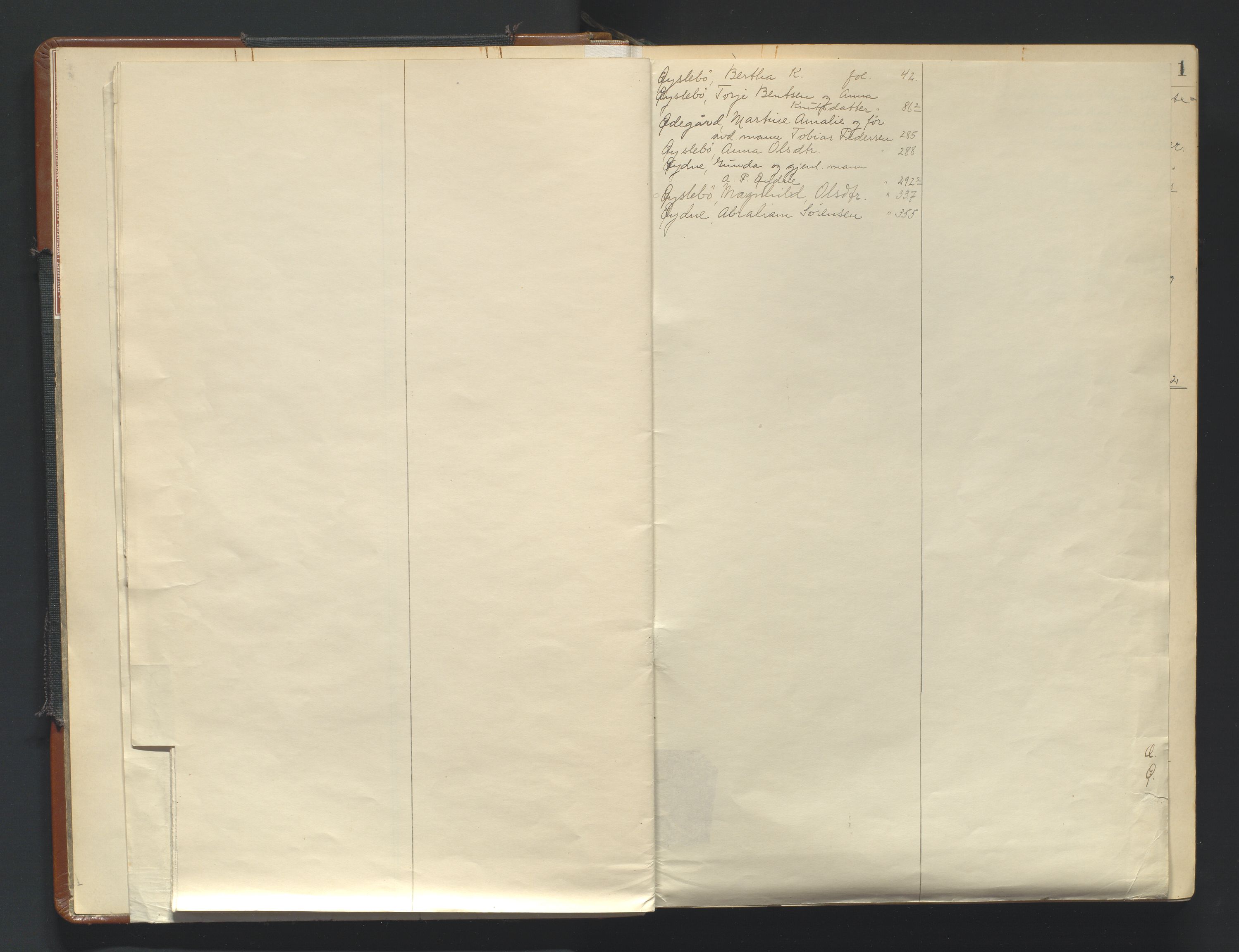 Mandal sorenskriveri, AV/SAK-1221-0005/001/H/Hc/L0101: Skifteutlodningsprotokoll med register nr 10, 1929-1938