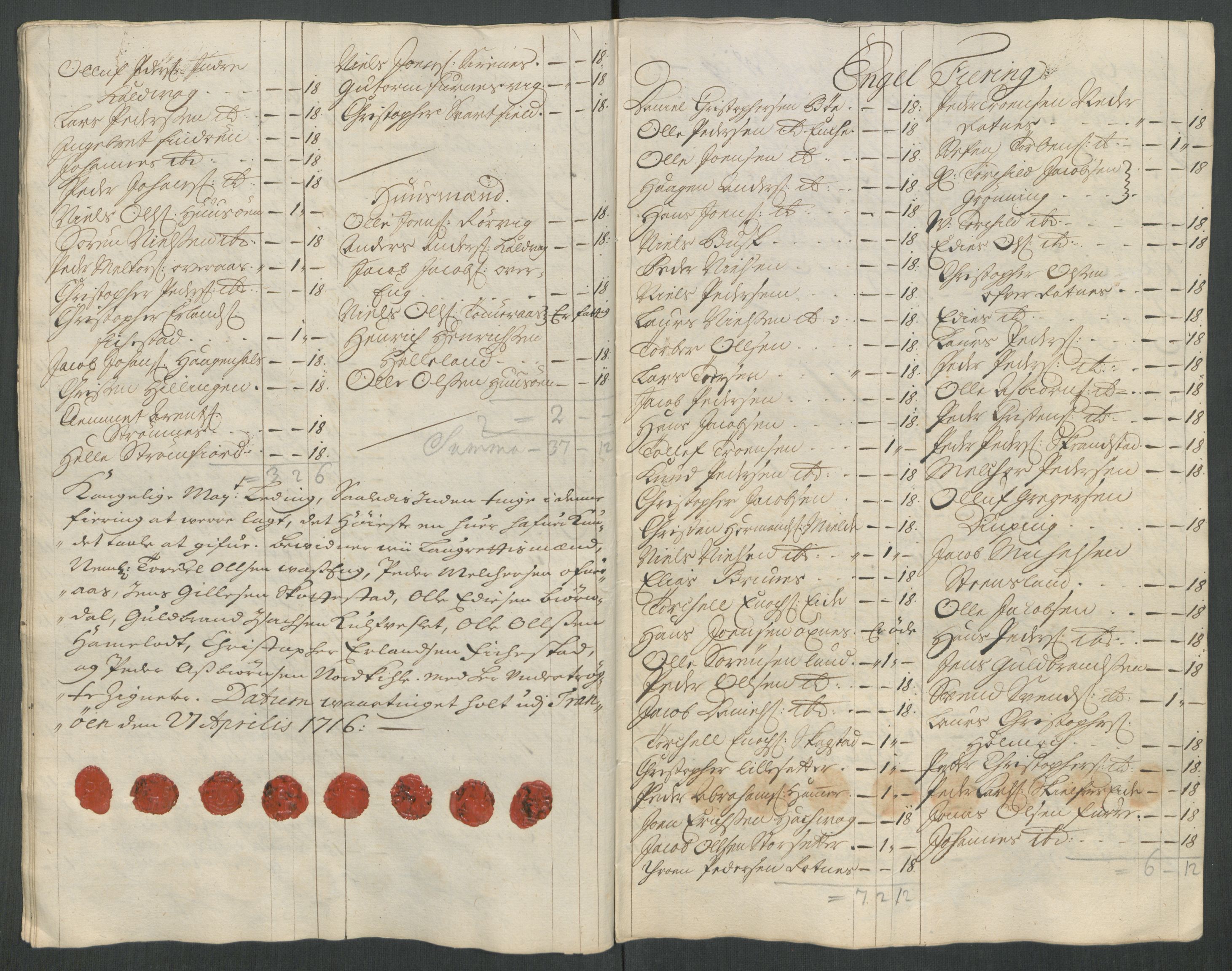 Rentekammeret inntil 1814, Reviderte regnskaper, Fogderegnskap, AV/RA-EA-4092/R66/L4586: Fogderegnskap Salten, 1716, s. 153