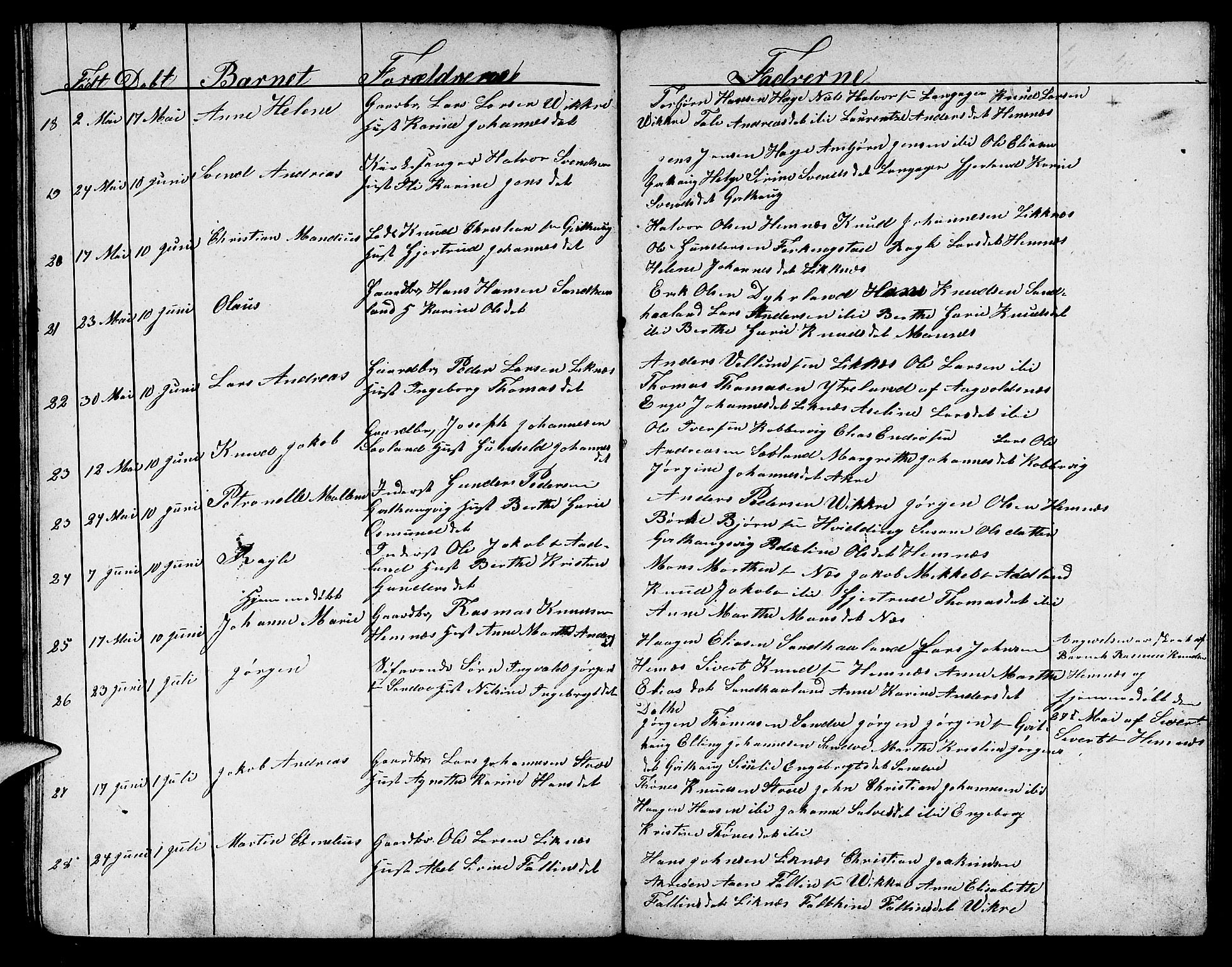 Skudenes sokneprestkontor, AV/SAST-A -101849/H/Ha/Hab/L0002: Klokkerbok nr. B 2, 1848-1873