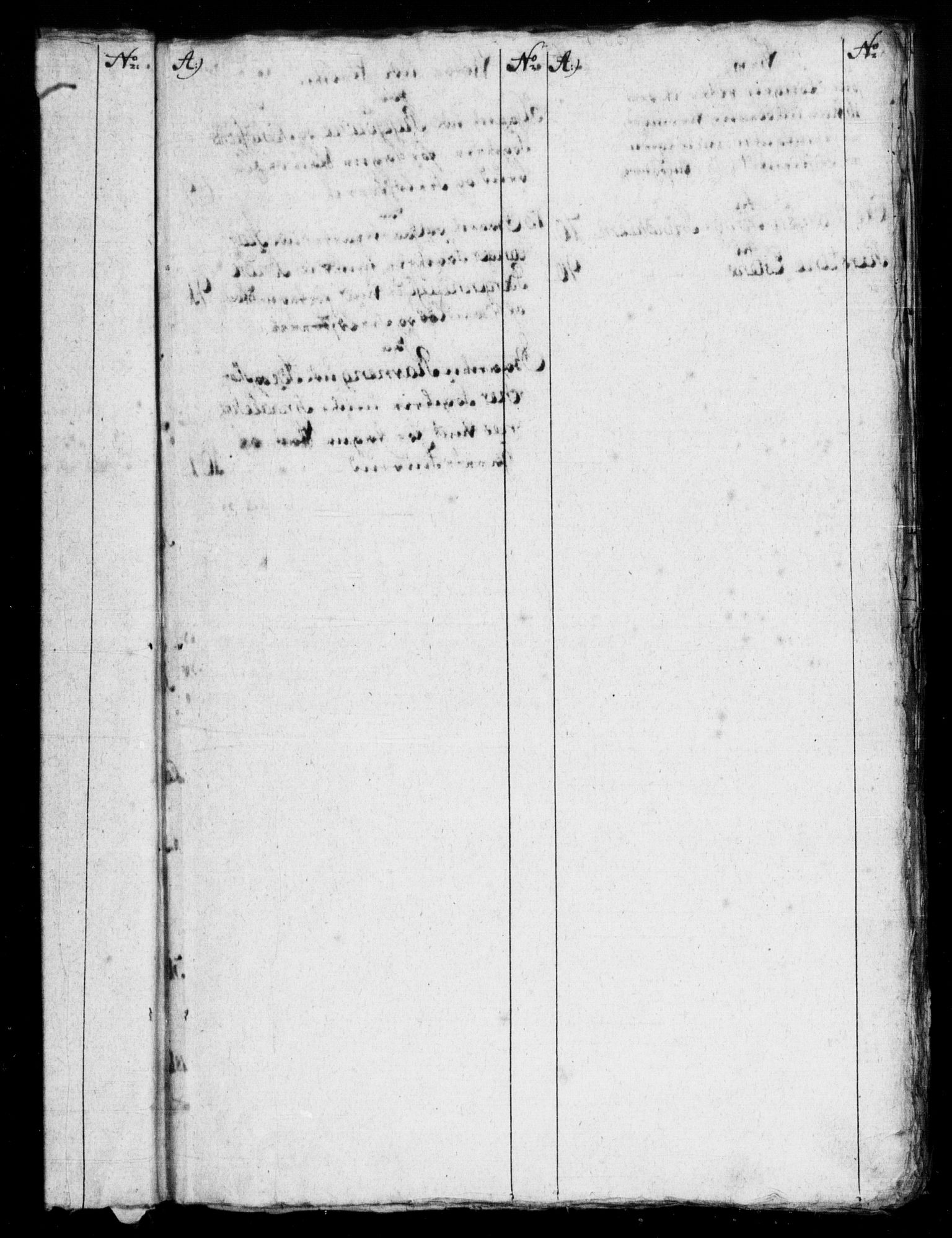 Rentekammeret, Kammerkanselliet, RA/EA-3111/G/Gf/Gfb/L0007: Register til norske relasjons- og resolusjonsprotokoller (merket RK 52.102), 1765-1771, s. 4