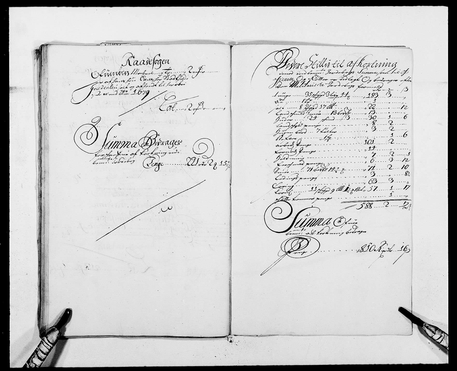 Rentekammeret inntil 1814, Reviderte regnskaper, Fogderegnskap, AV/RA-EA-4092/R02/L0100: Fogderegnskap Moss og Verne kloster, 1679, s. 113