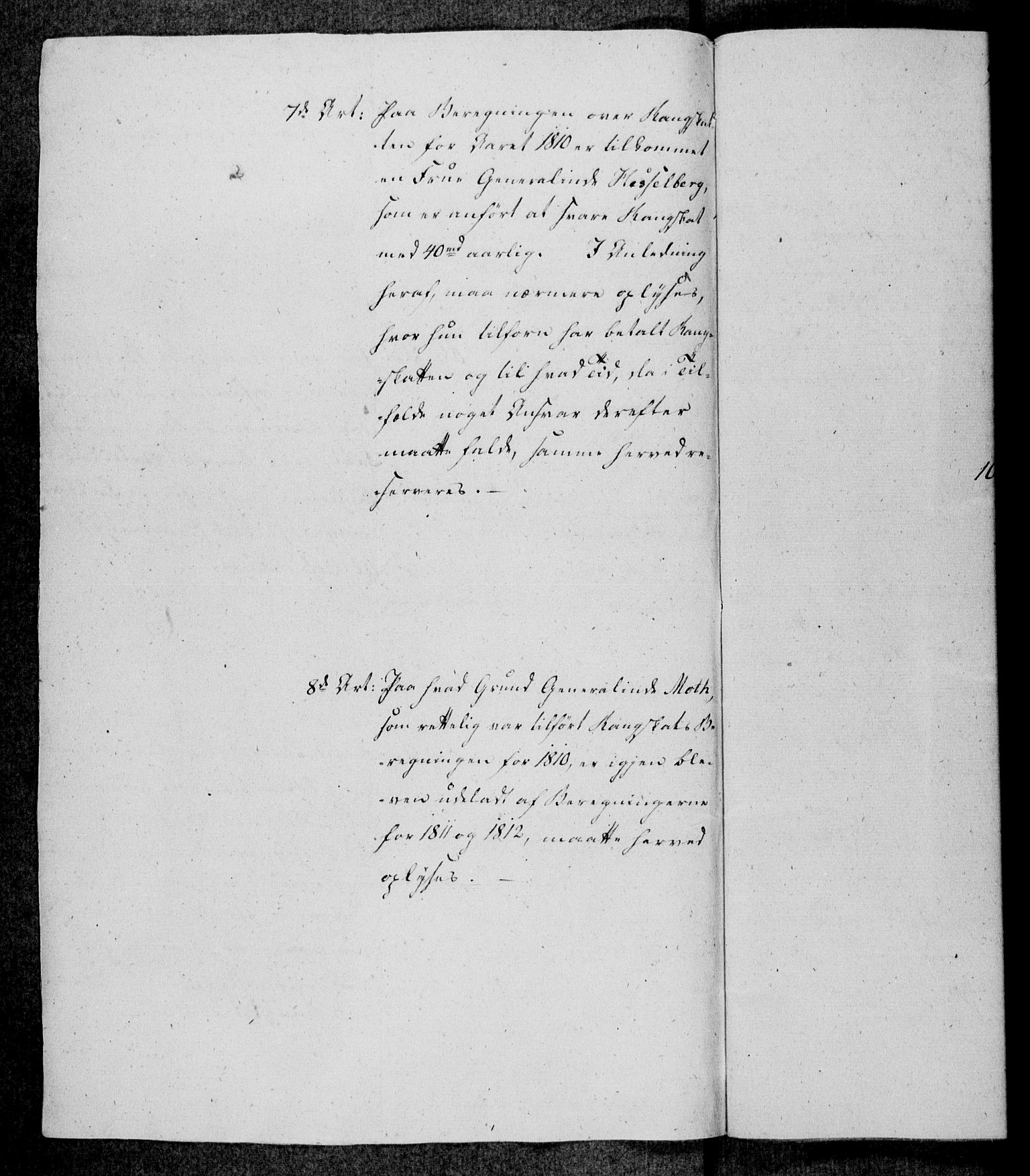 Rentekammeret, Kammerkanselliet, AV/RA-EA-3111/G/Gi/Gia/L0006: Antegnelser til diverse norske lokale skatteregnskaper 1809-1812 (merket RK 55.8), 1814, s. 6