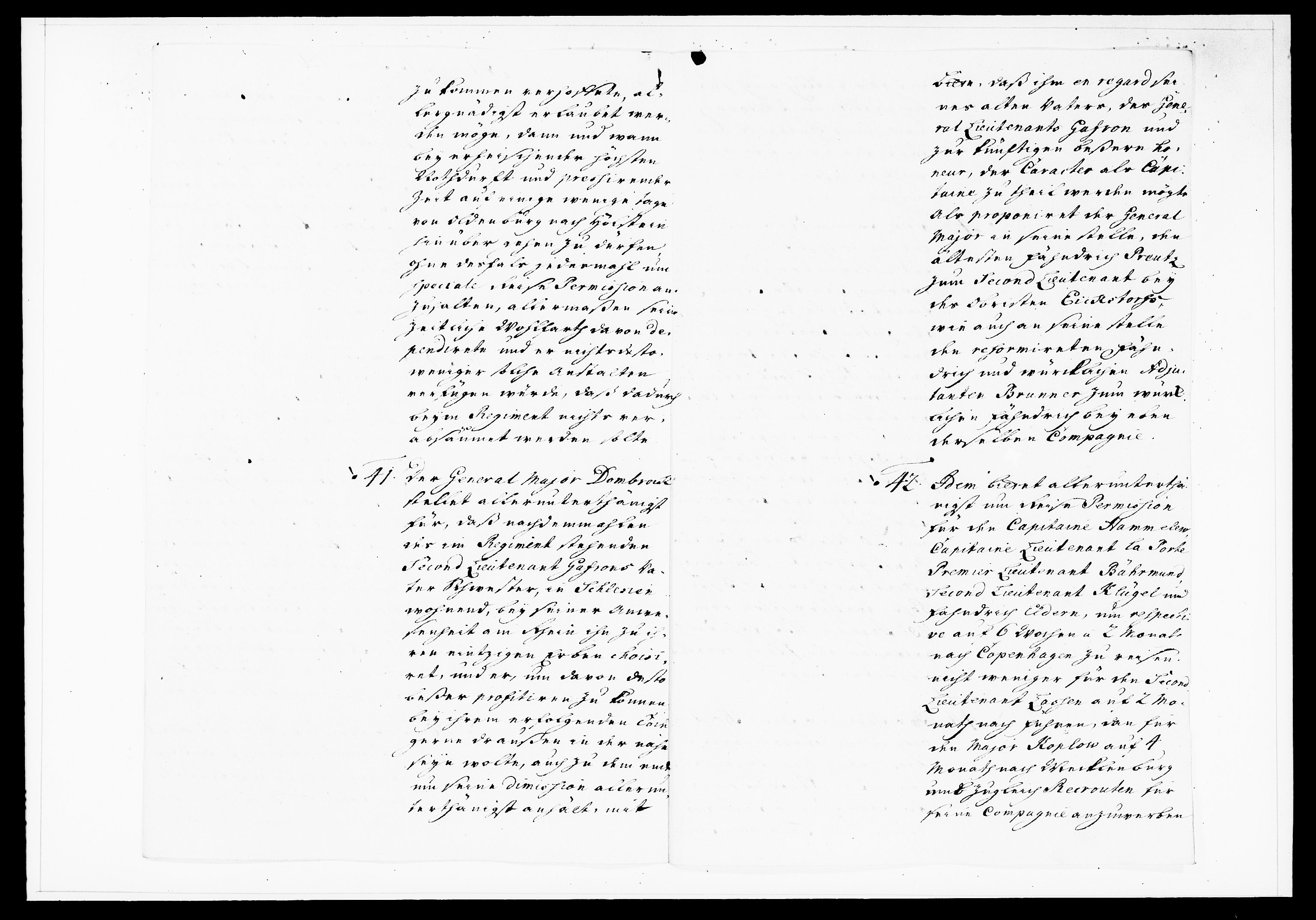 Krigskollegiet, Krigskancelliet, DRA/A-0006/-/1130-1137: Refererede sager, 1736, s. 216