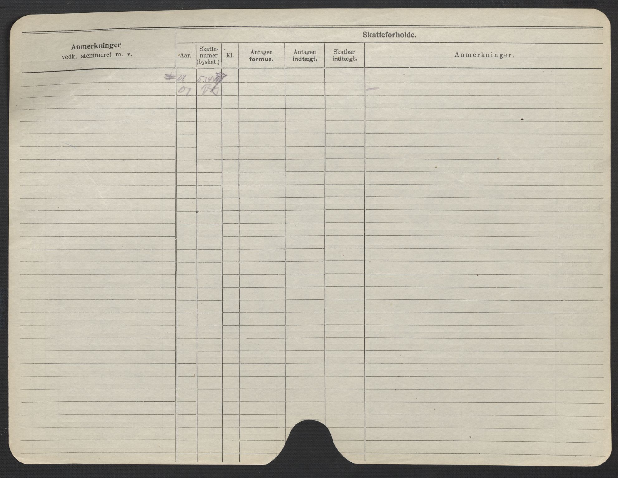 Oslo folkeregister, Registerkort, AV/SAO-A-11715/F/Fa/Fac/L0024: Kvinner, 1906-1914, s. 120b