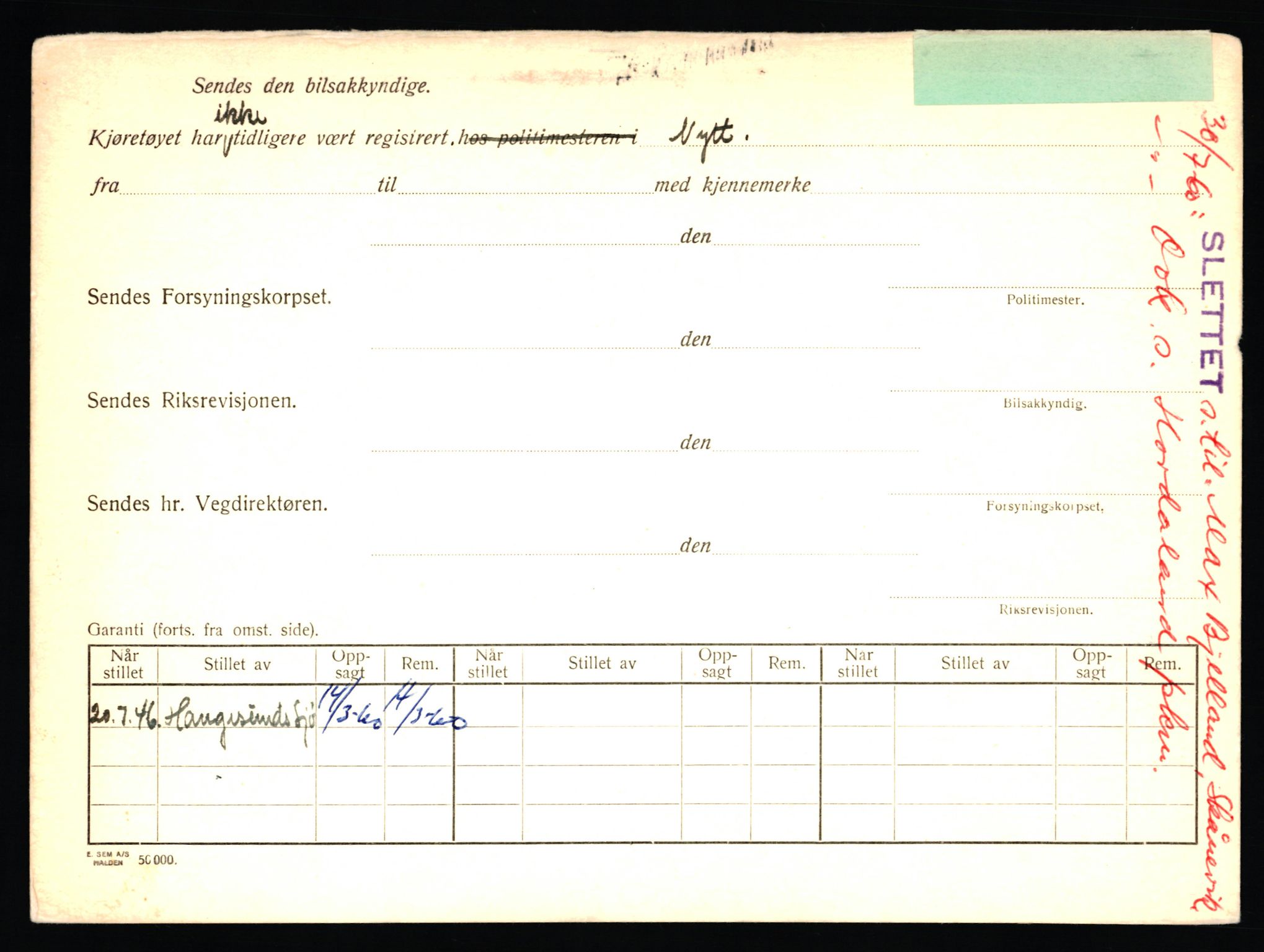 Stavanger trafikkstasjon, AV/SAST-A-101942/0/F/L0019: L-10500 - L-10999, 1930-1971, s. 1884