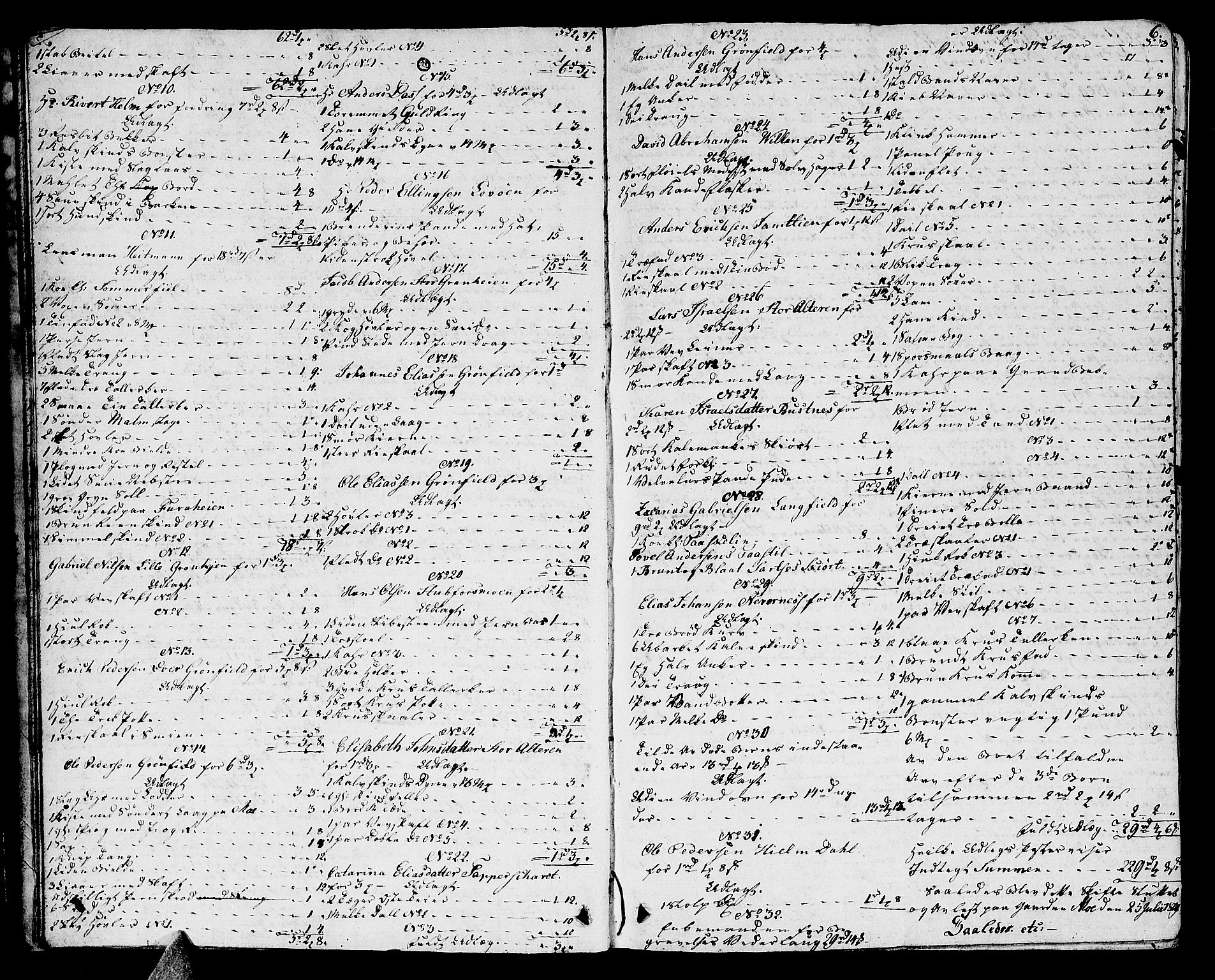 Helgeland sorenskriveri, AV/SAT-A-0004/3/3A/L0082: Skifteprotokoll 27, 1809-1811, s. 5b-6a