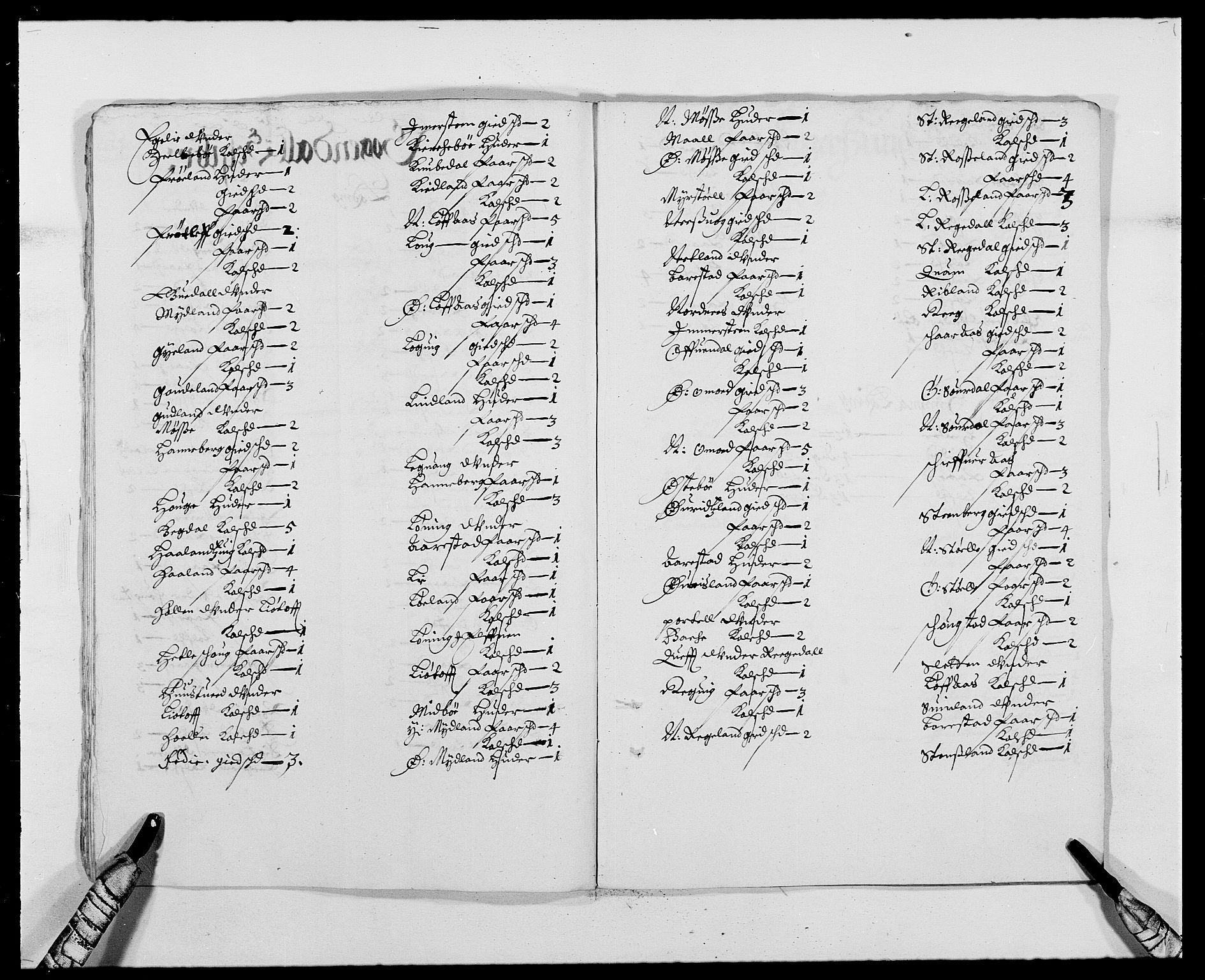 Rentekammeret inntil 1814, Reviderte regnskaper, Fogderegnskap, AV/RA-EA-4092/R46/L2709: Fogderegnskap Jæren og Dalane, 1665-1667, s. 217