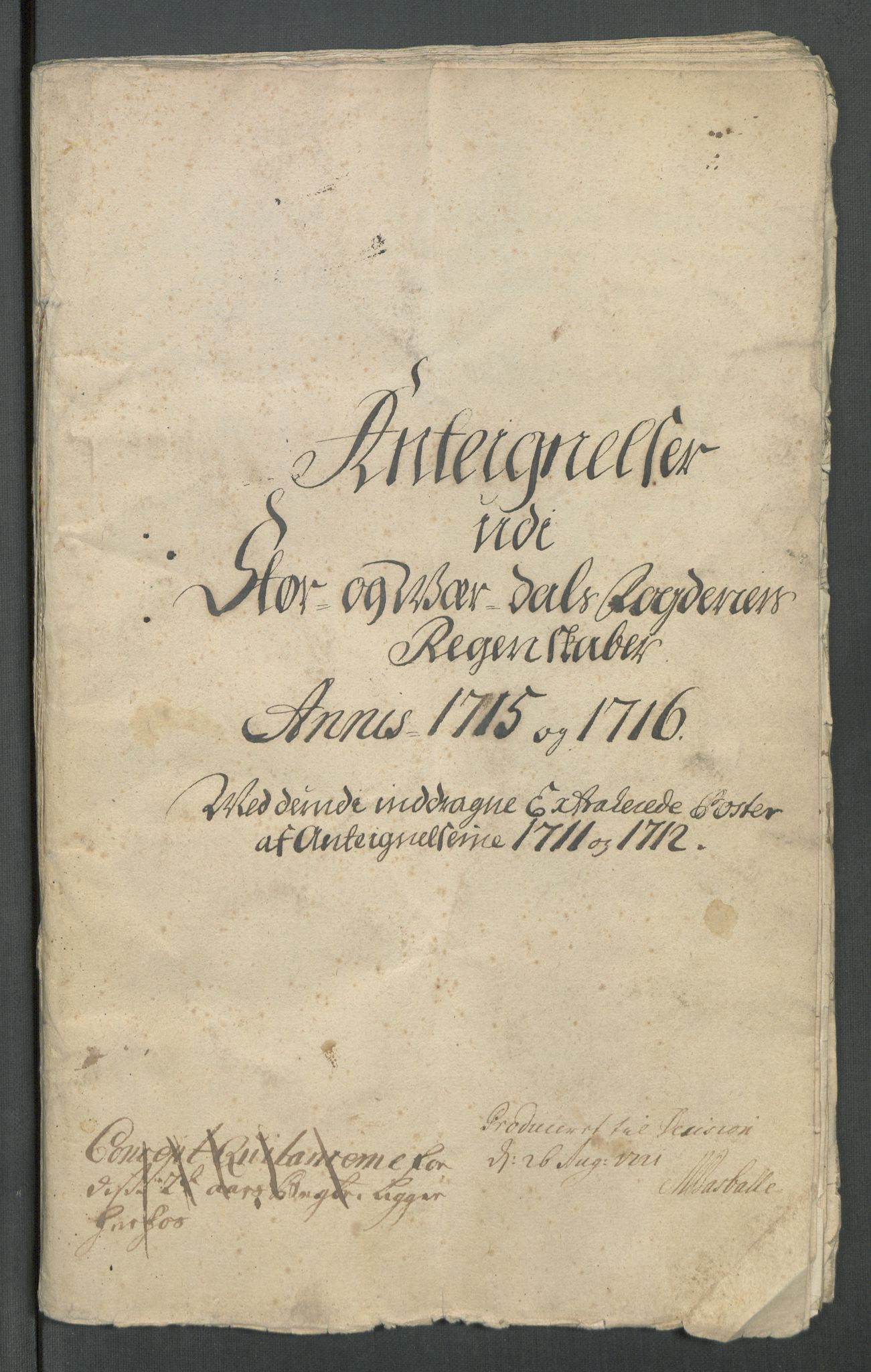 Rentekammeret inntil 1814, Reviderte regnskaper, Fogderegnskap, RA/EA-4092/R62/L4206: Fogderegnskap Stjørdal og Verdal, 1716, s. 326