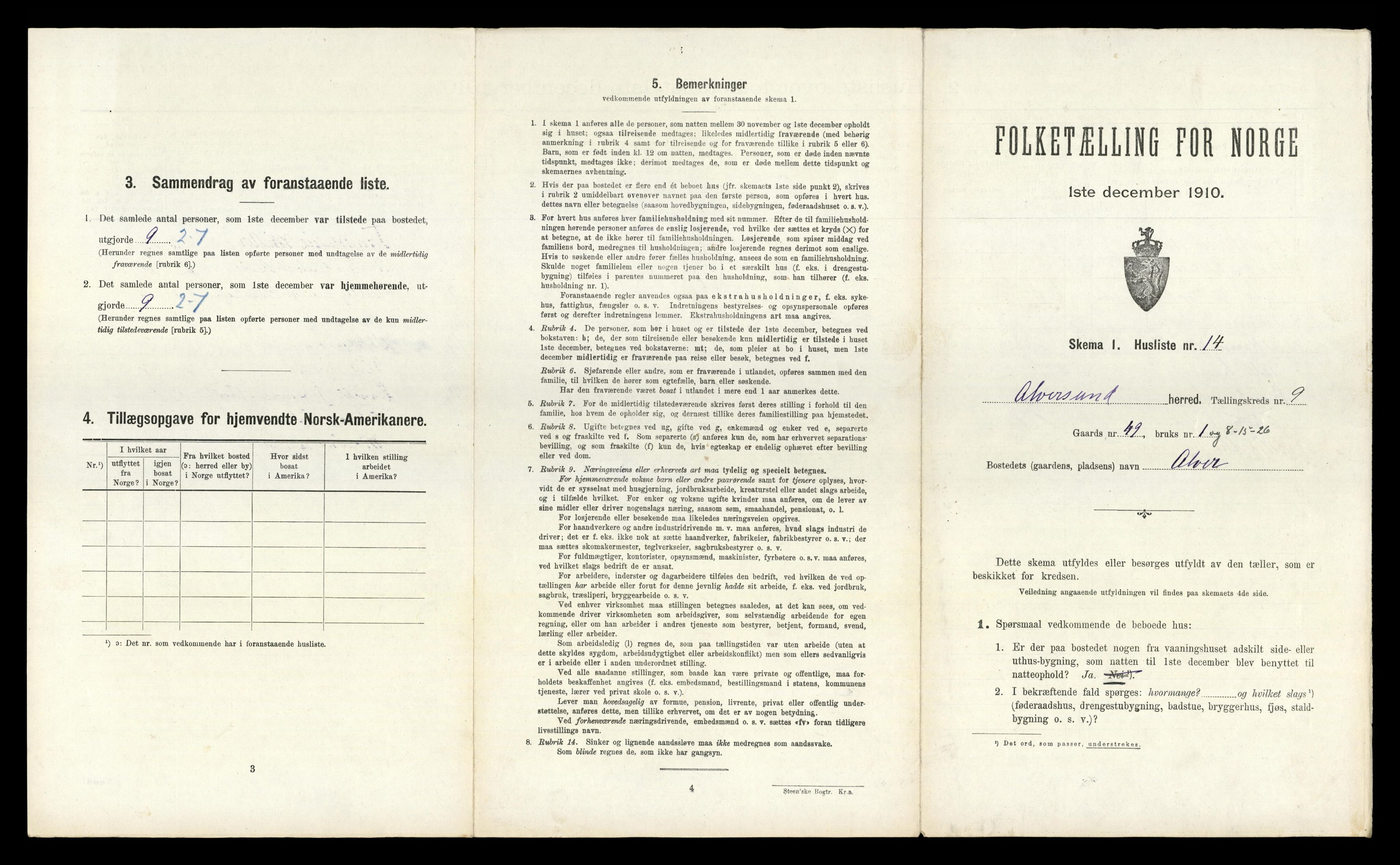 RA, Folketelling 1910 for 1257 Alversund herred, 1910, s. 676