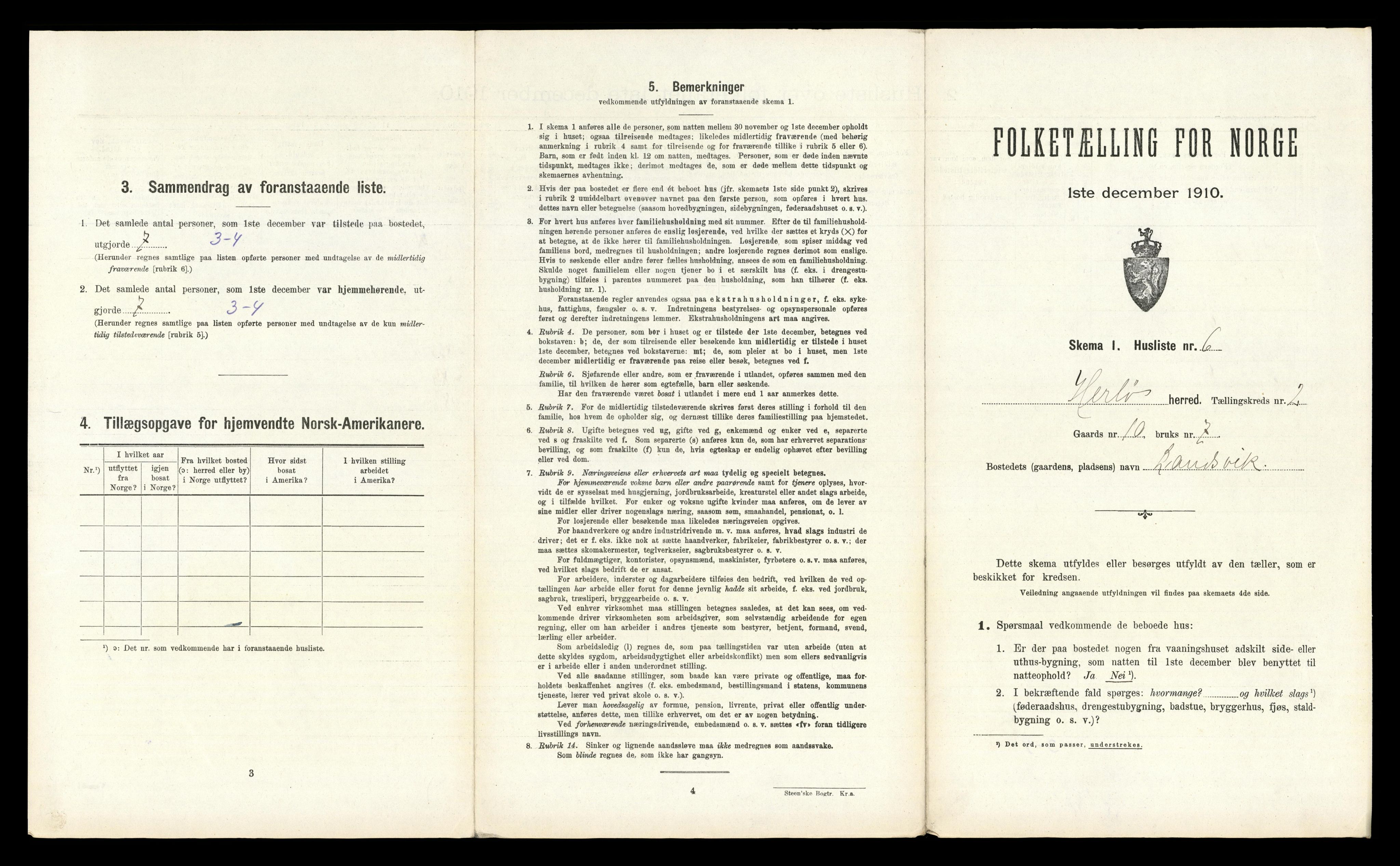 RA, Folketelling 1910 for 1258 Herdla herred, 1910, s. 202