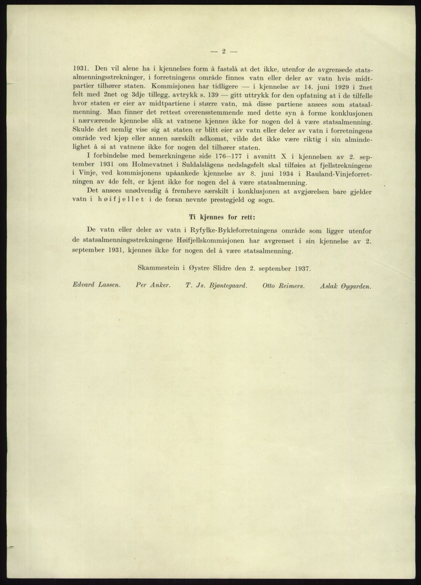 Høyfjellskommisjonen, RA/S-1546/X/Xa/L0001: Nr. 1-33, 1909-1953, s. 1583