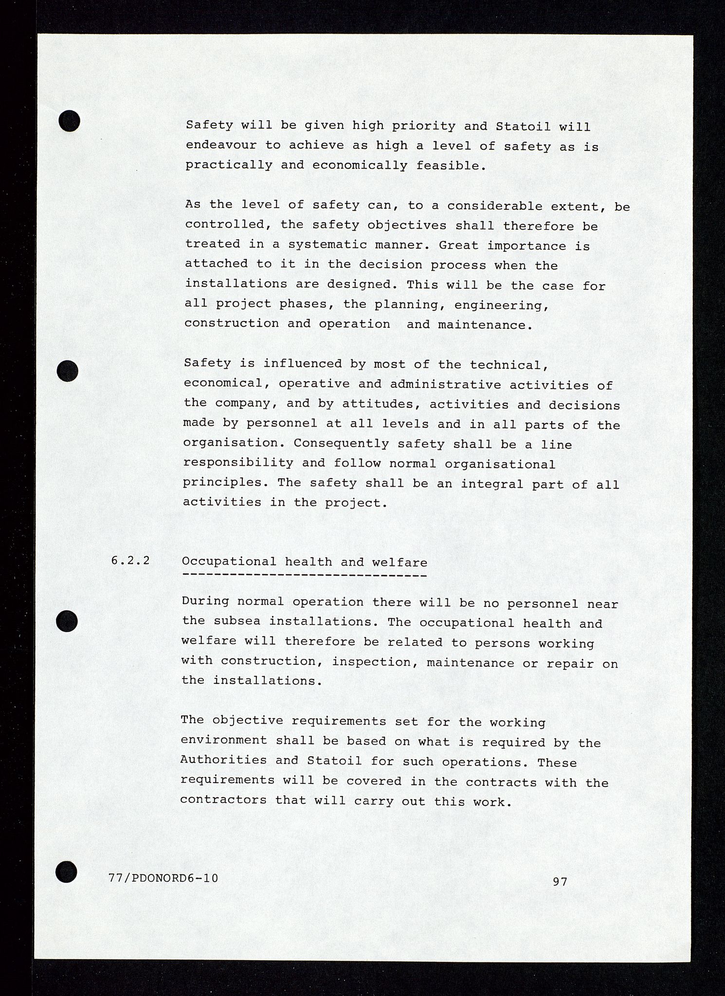 Pa 1339 - Statoil ASA, SAST/A-101656/0001/E/Ed/Eda/L0234: Administrasjon: Personaladministrasjon, Kontoradministrasjon, Informasjonsteknologi, Felt- og lisensadministrasjon. , 1989-1995, s. 159