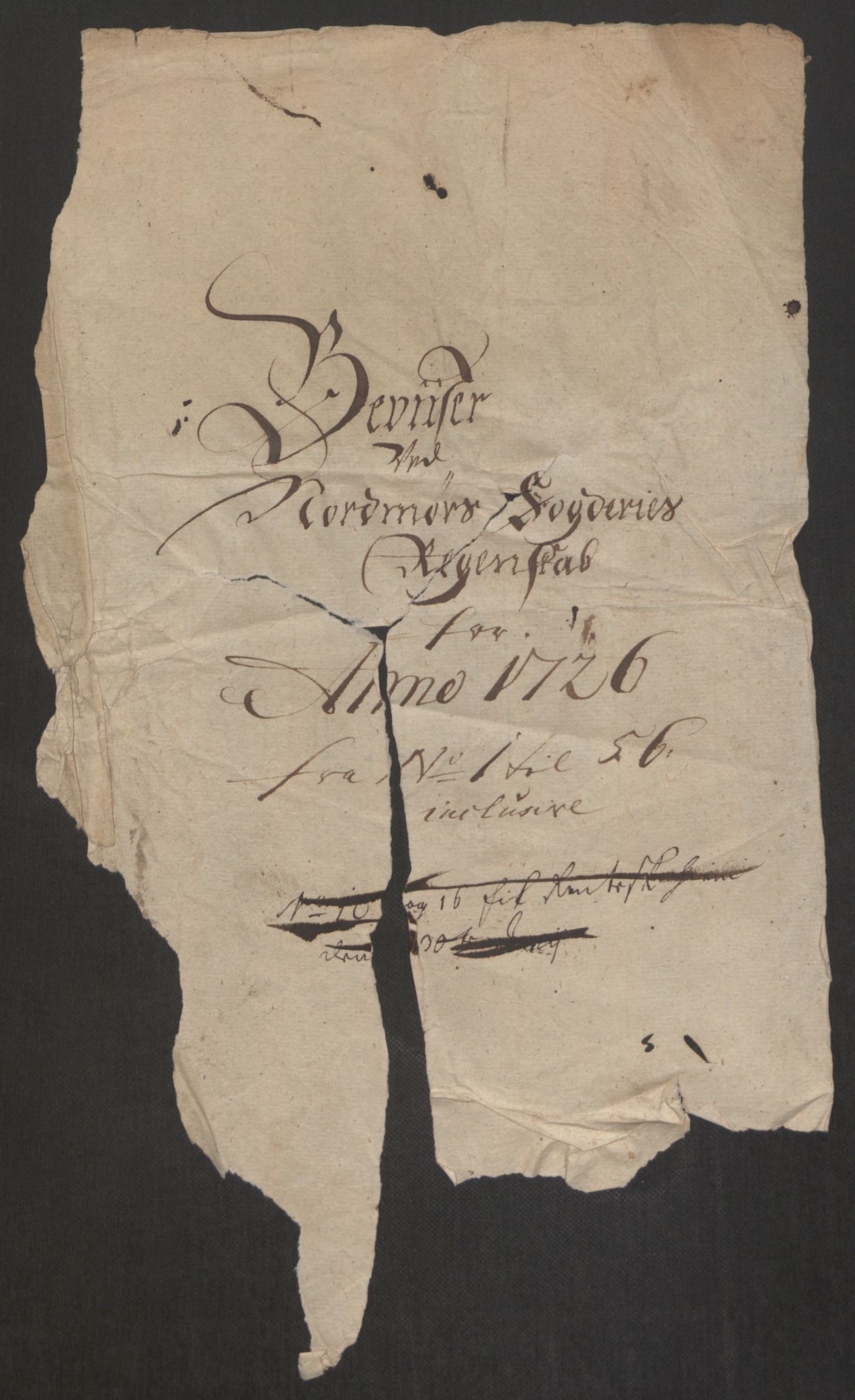 Rentekammeret inntil 1814, Reviderte regnskaper, Fogderegnskap, AV/RA-EA-4092/R56/L3759: Fogderegnskap Nordmøre, 1726, s. 25