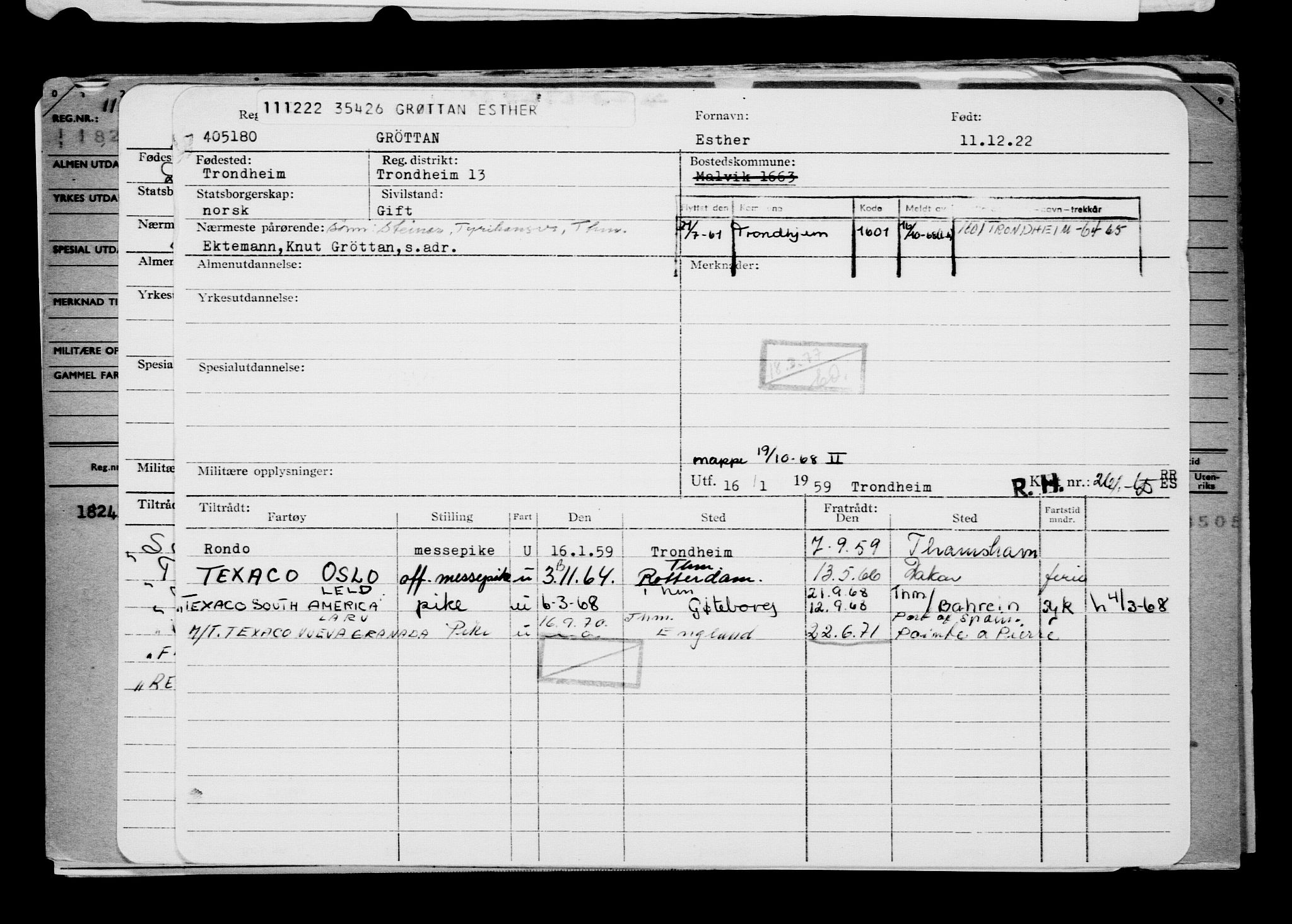 Direktoratet for sjømenn, AV/RA-S-3545/G/Gb/L0213: Hovedkort, 1922, s. 227