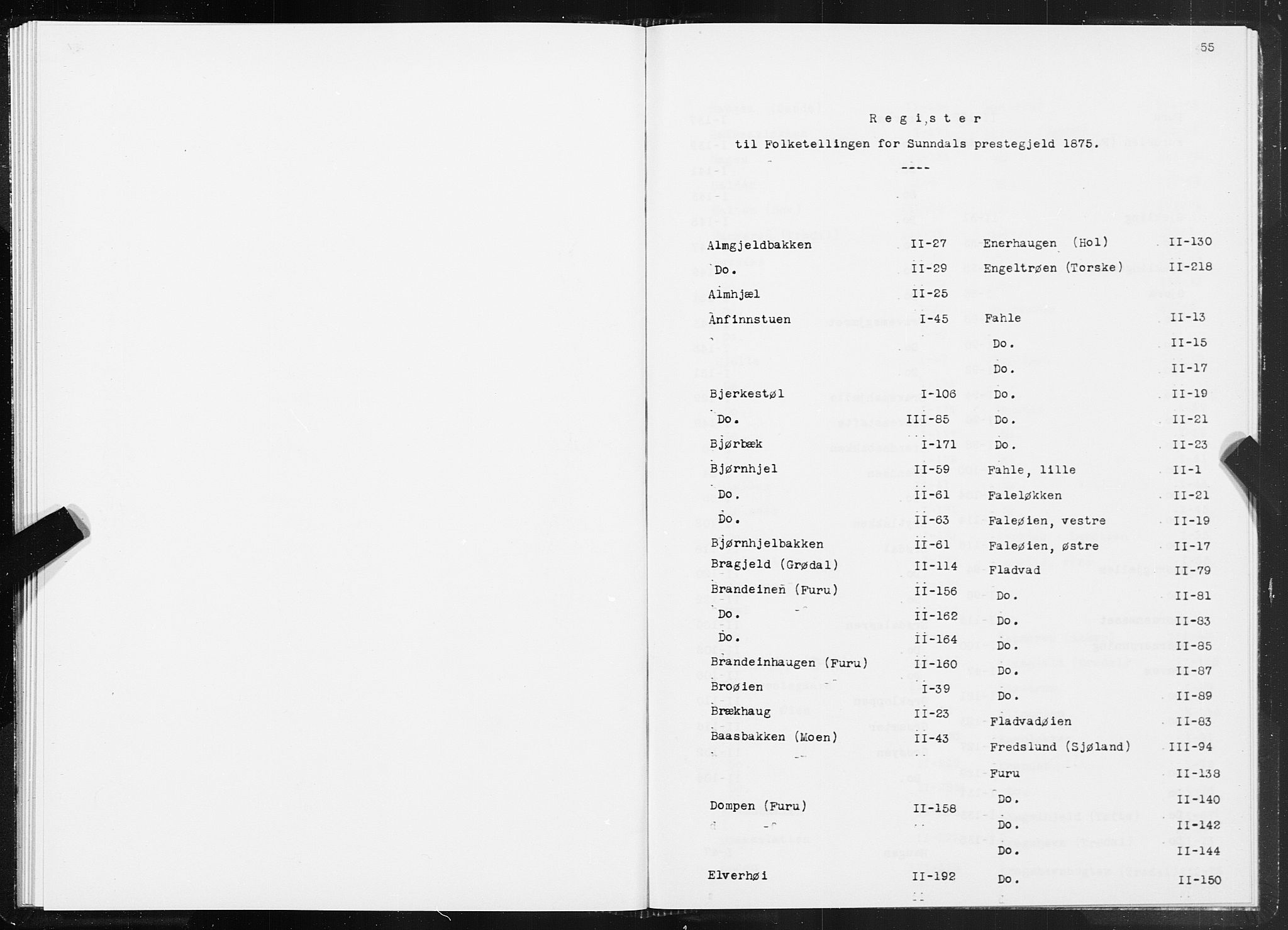 SAT, Folketelling 1875 for 1563P Sunndal prestegjeld, 1875, s. 55
