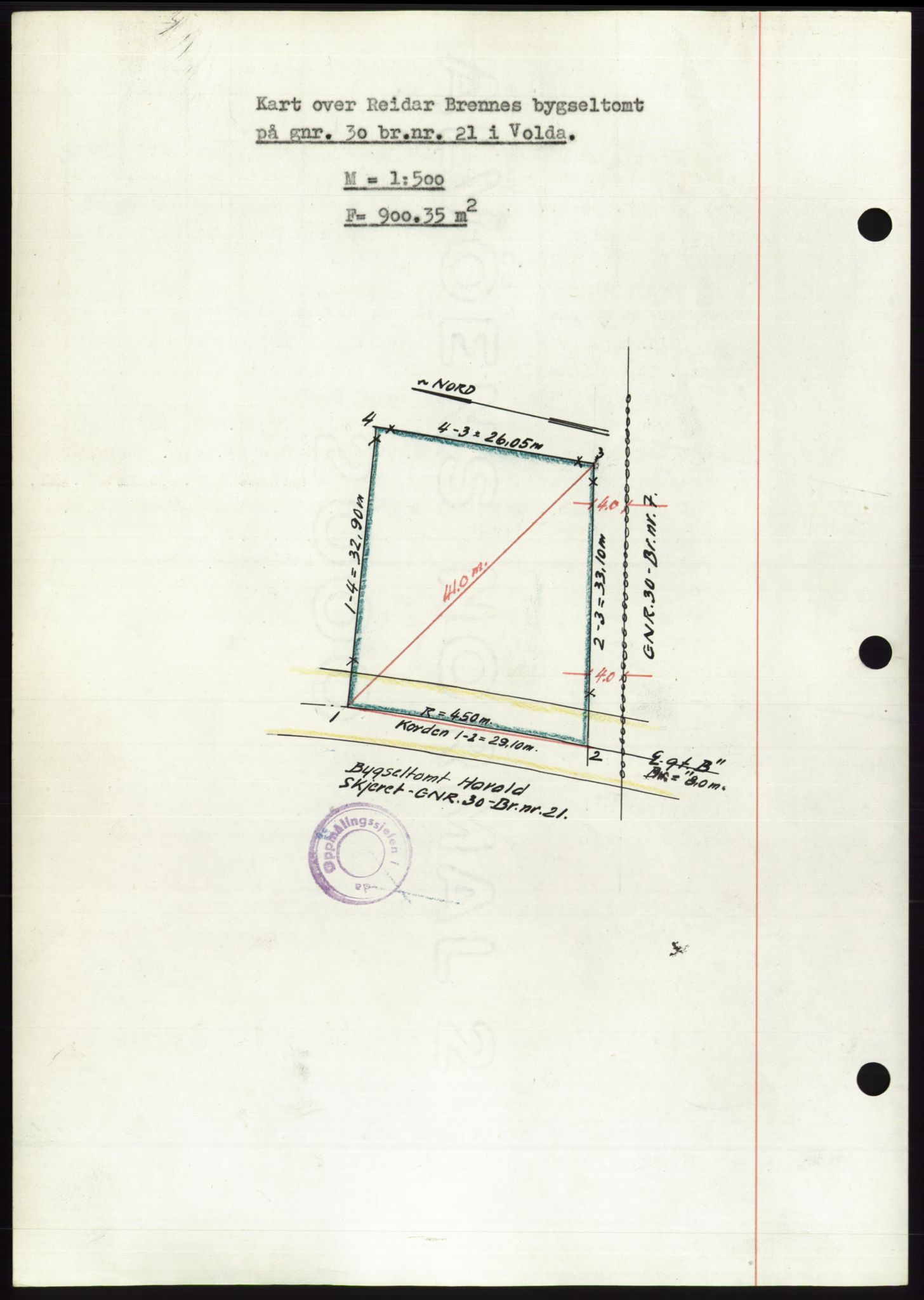 Søre Sunnmøre sorenskriveri, AV/SAT-A-4122/1/2/2C/L0094: Pantebok nr. 20A, 1953-1953, Dagboknr: 645/1953