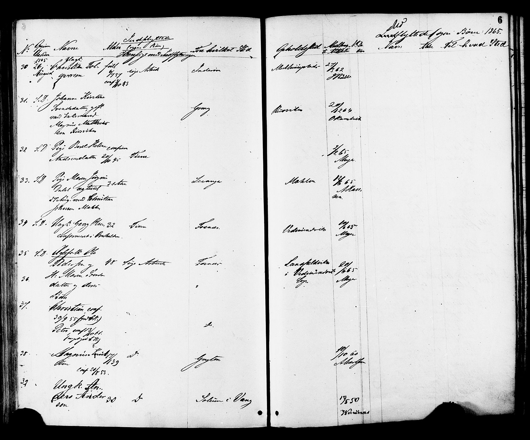 Ministerialprotokoller, klokkerbøker og fødselsregistre - Nord-Trøndelag, SAT/A-1458/764/L0553: Ministerialbok nr. 764A08, 1858-1880, s. 6