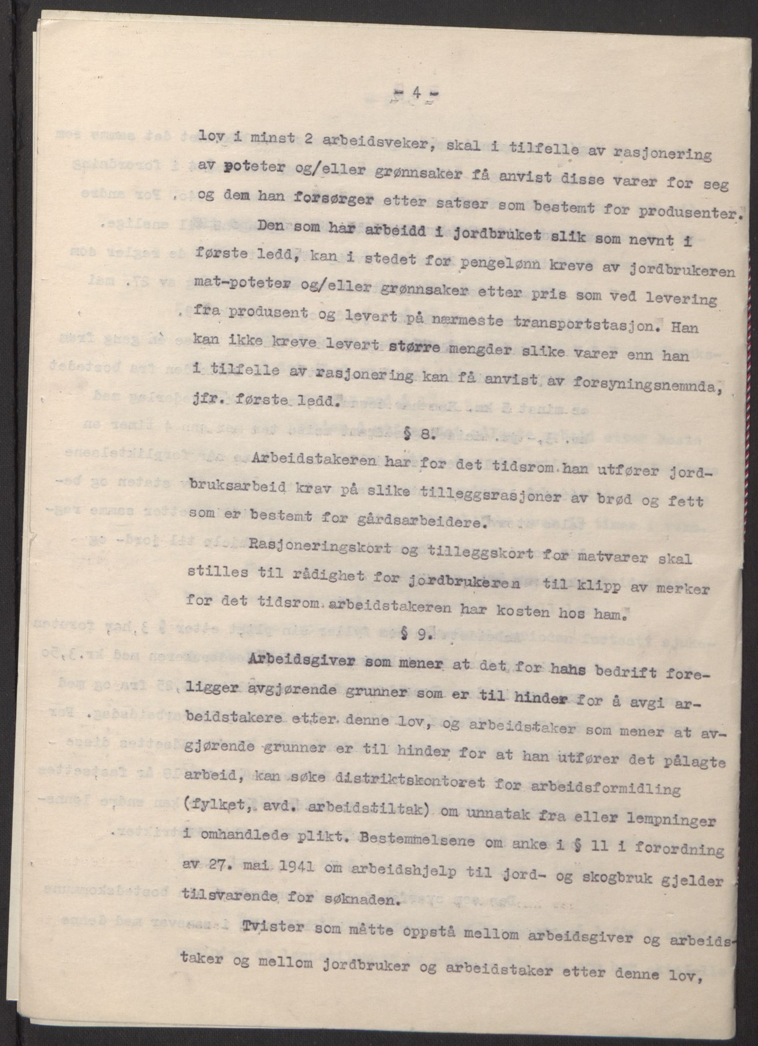 NS-administrasjonen 1940-1945 (Statsrådsekretariatet, de kommisariske statsråder mm), RA/S-4279/D/Db/L0097: Lover I, 1942, s. 314