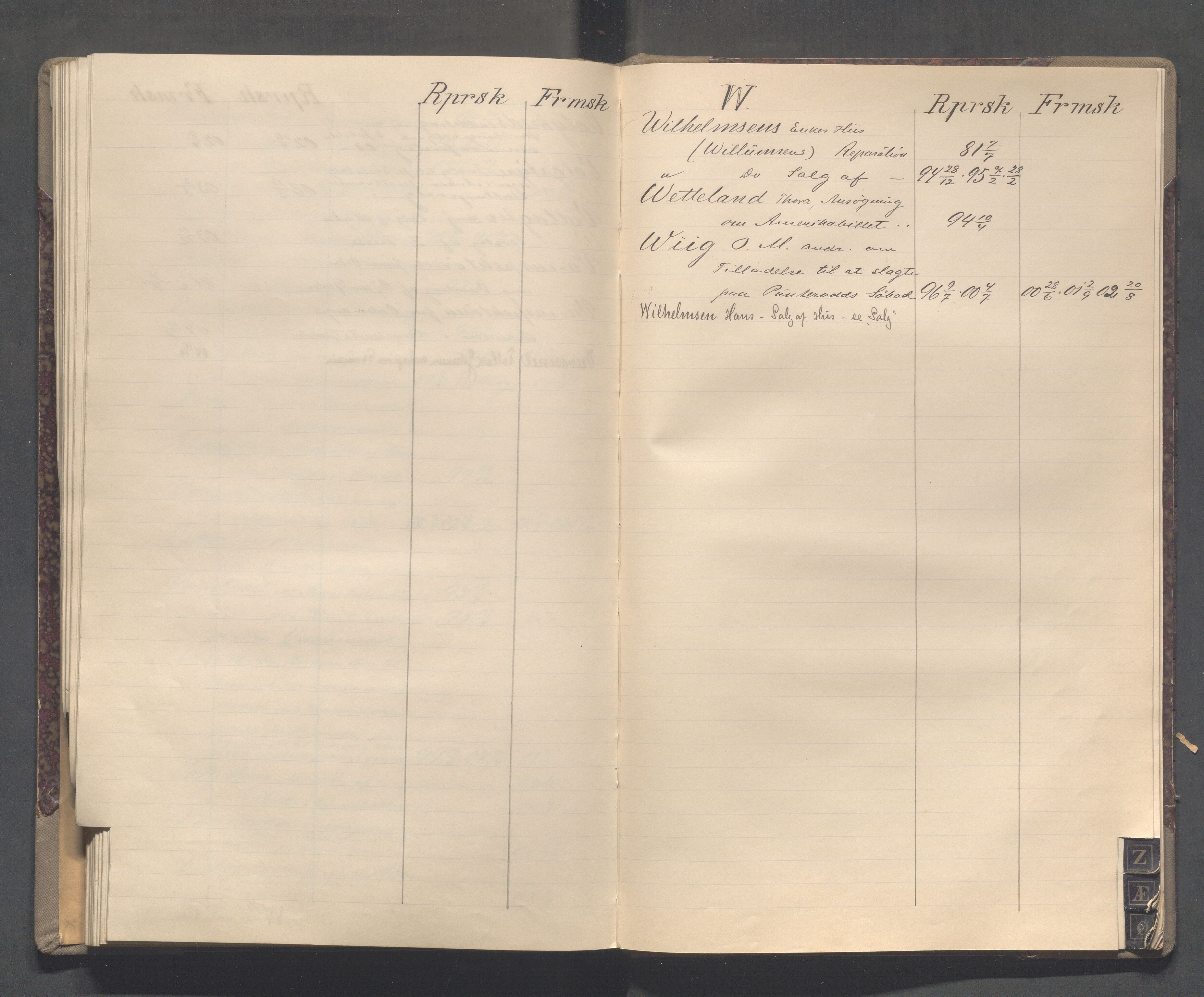 Egersund kommune (Ladested) - Formannskapet, IKAR/K-100502/C/Cb/L0001: Saksregister, 1880-1903, s. 123