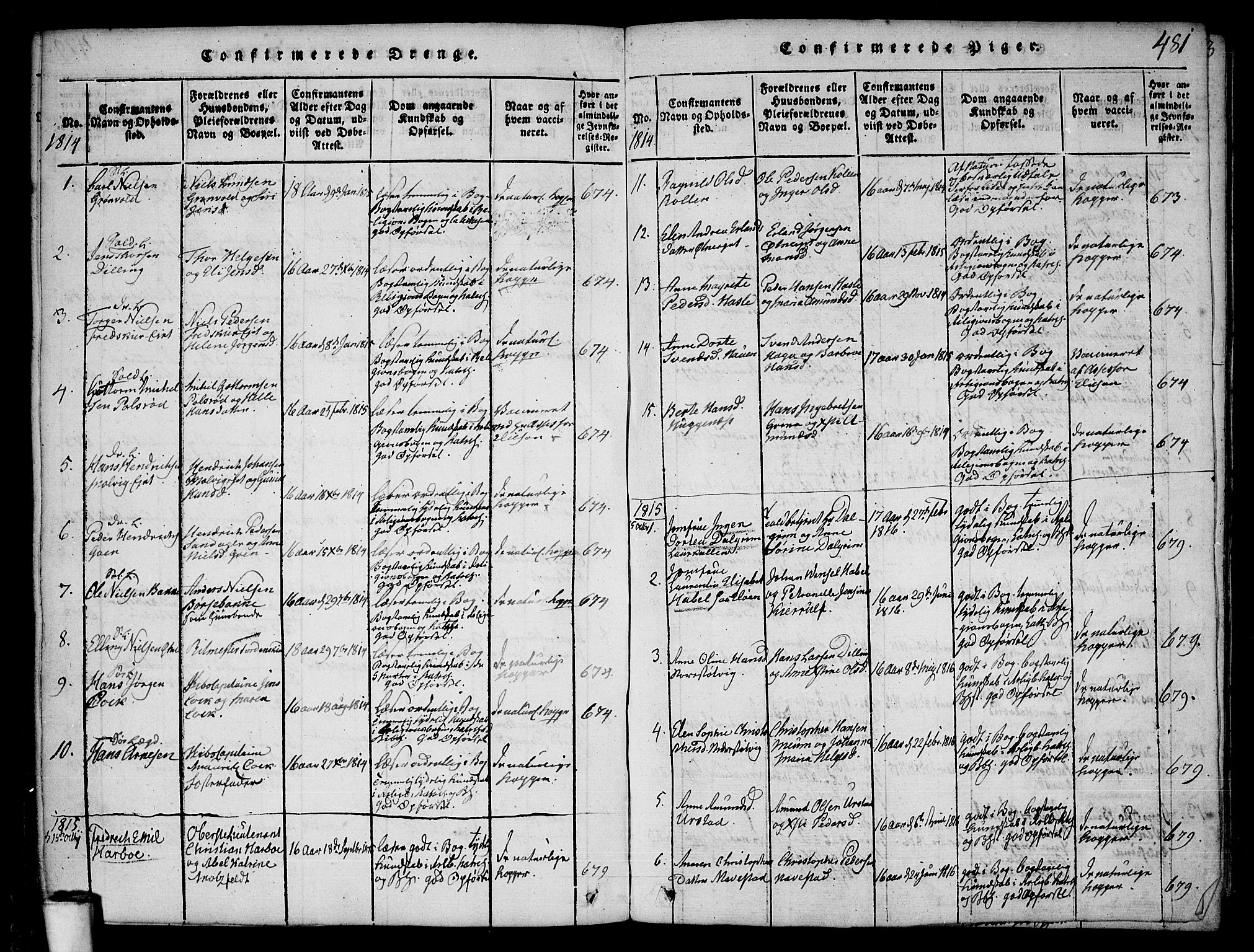 Rygge prestekontor Kirkebøker, AV/SAO-A-10084b/F/Fa/L0003: Ministerialbok nr. 3, 1814-1836, s. 480-481