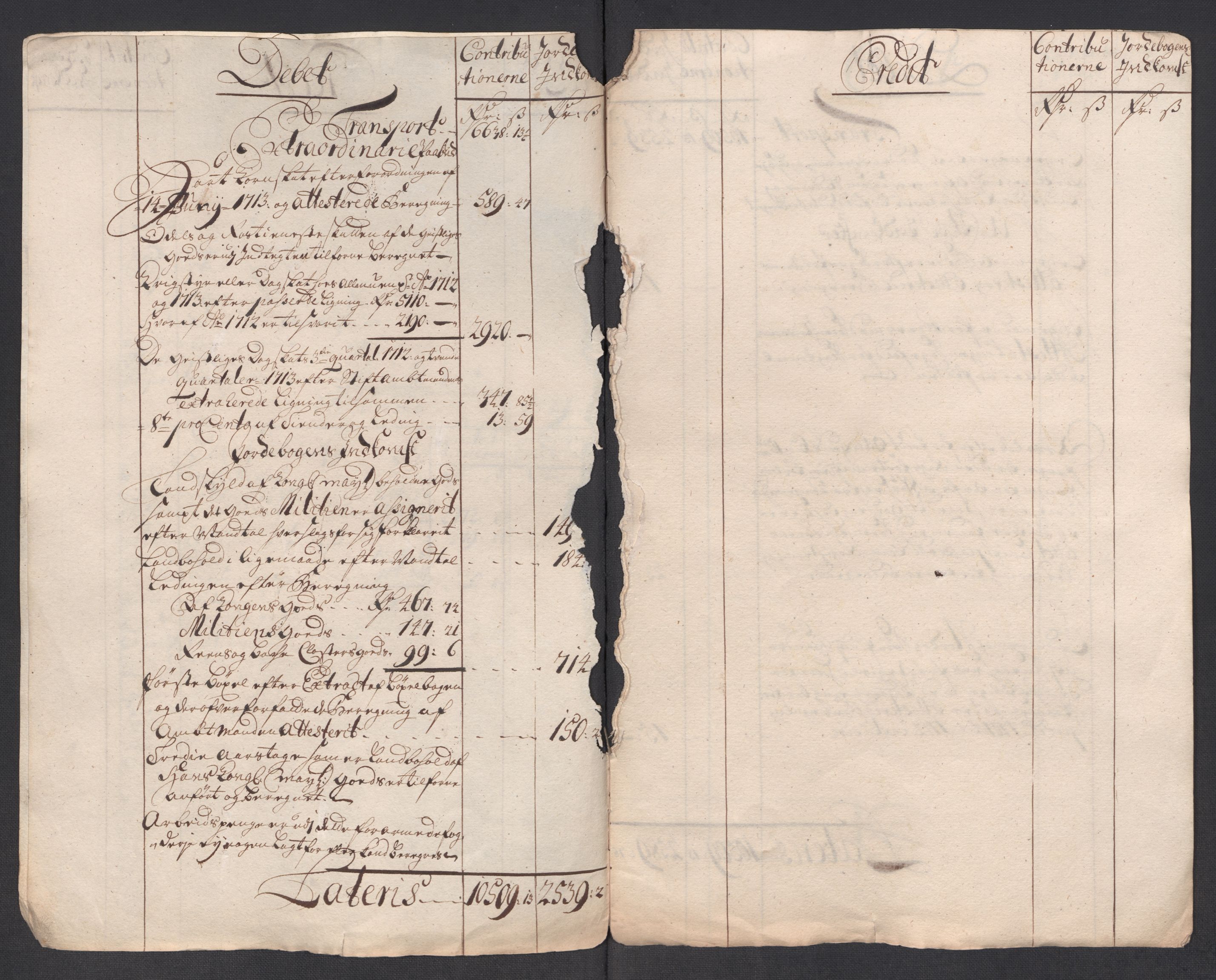 Rentekammeret inntil 1814, Reviderte regnskaper, Fogderegnskap, RA/EA-4092/R63/L4321: Fogderegnskap Inderøy, 1713, s. 20