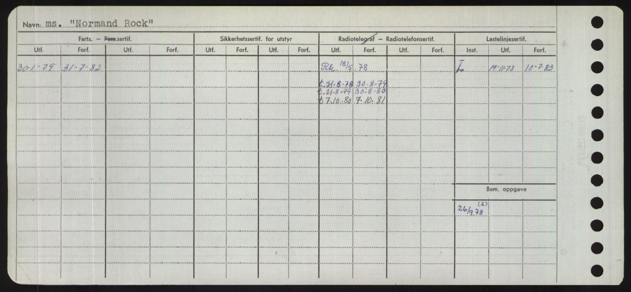 Sjøfartsdirektoratet med forløpere, Skipsmålingen, RA/S-1627/H/Hd/L0027: Fartøy, Norhop-Nør, s. 60