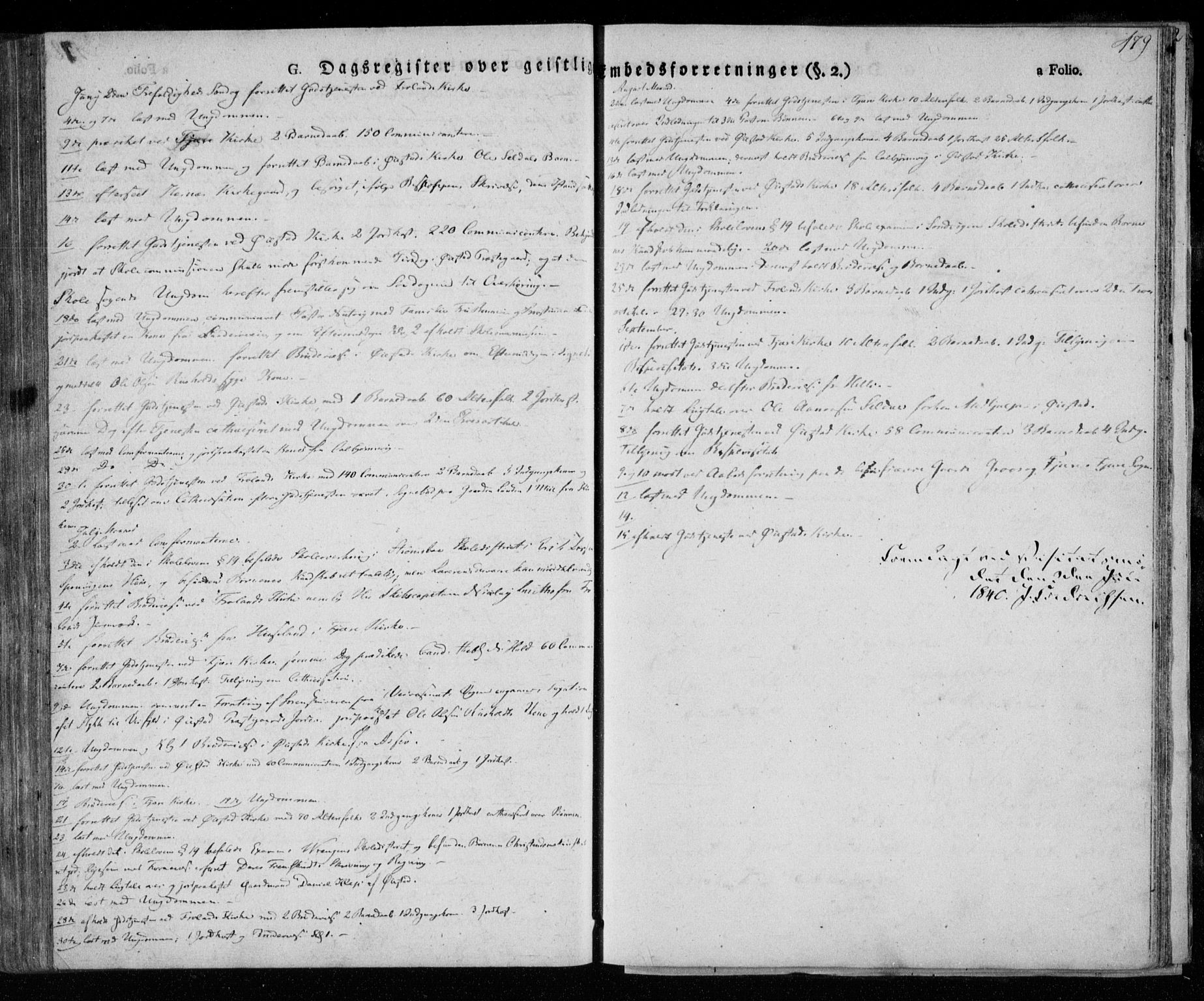 Øyestad sokneprestkontor, SAK/1111-0049/F/Fa/L0013: Ministerialbok nr. A 13, 1827-1842, s. 479