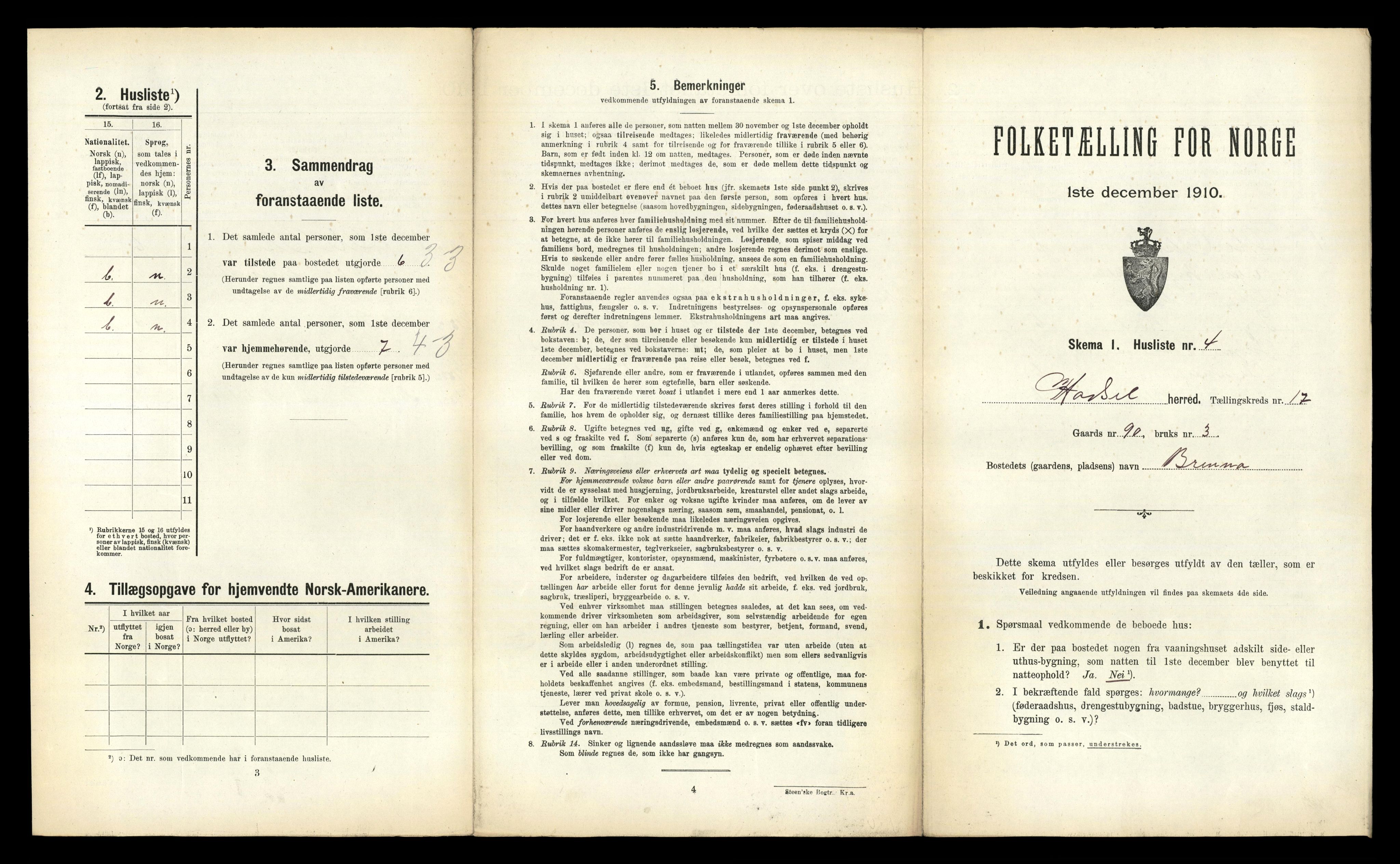 RA, Folketelling 1910 for 1866 Hadsel herred, 1910, s. 2293