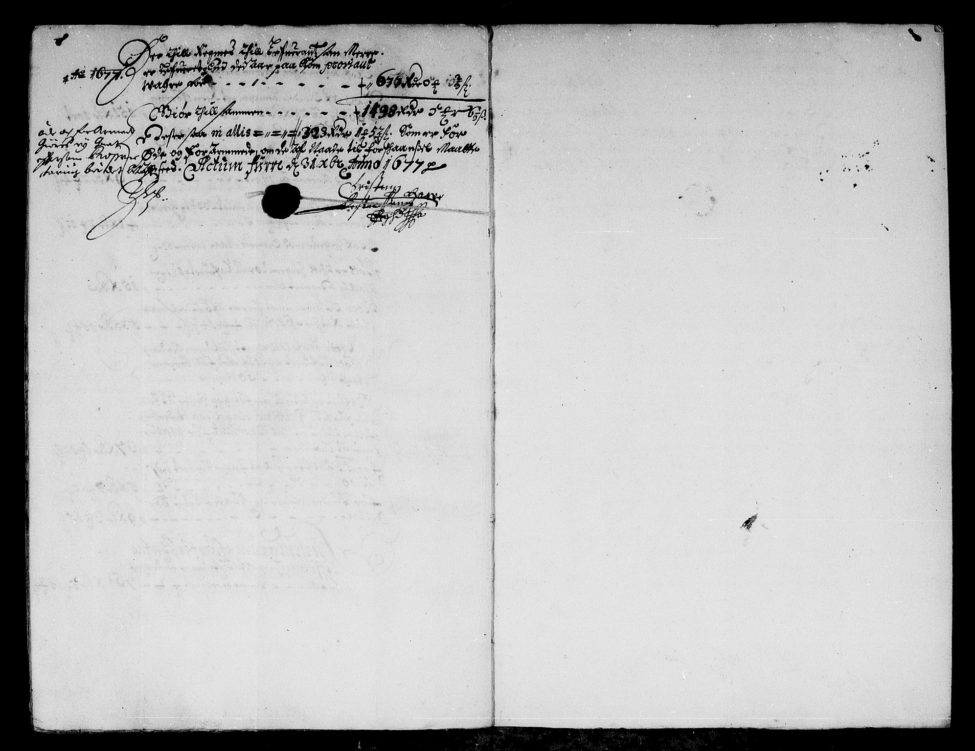 Rentekammeret inntil 1814, Reviderte regnskaper, Stiftamtstueregnskaper, Bergen stiftamt, AV/RA-EA-6043/R/Rc/L0046: Bergen stiftamt, 1676