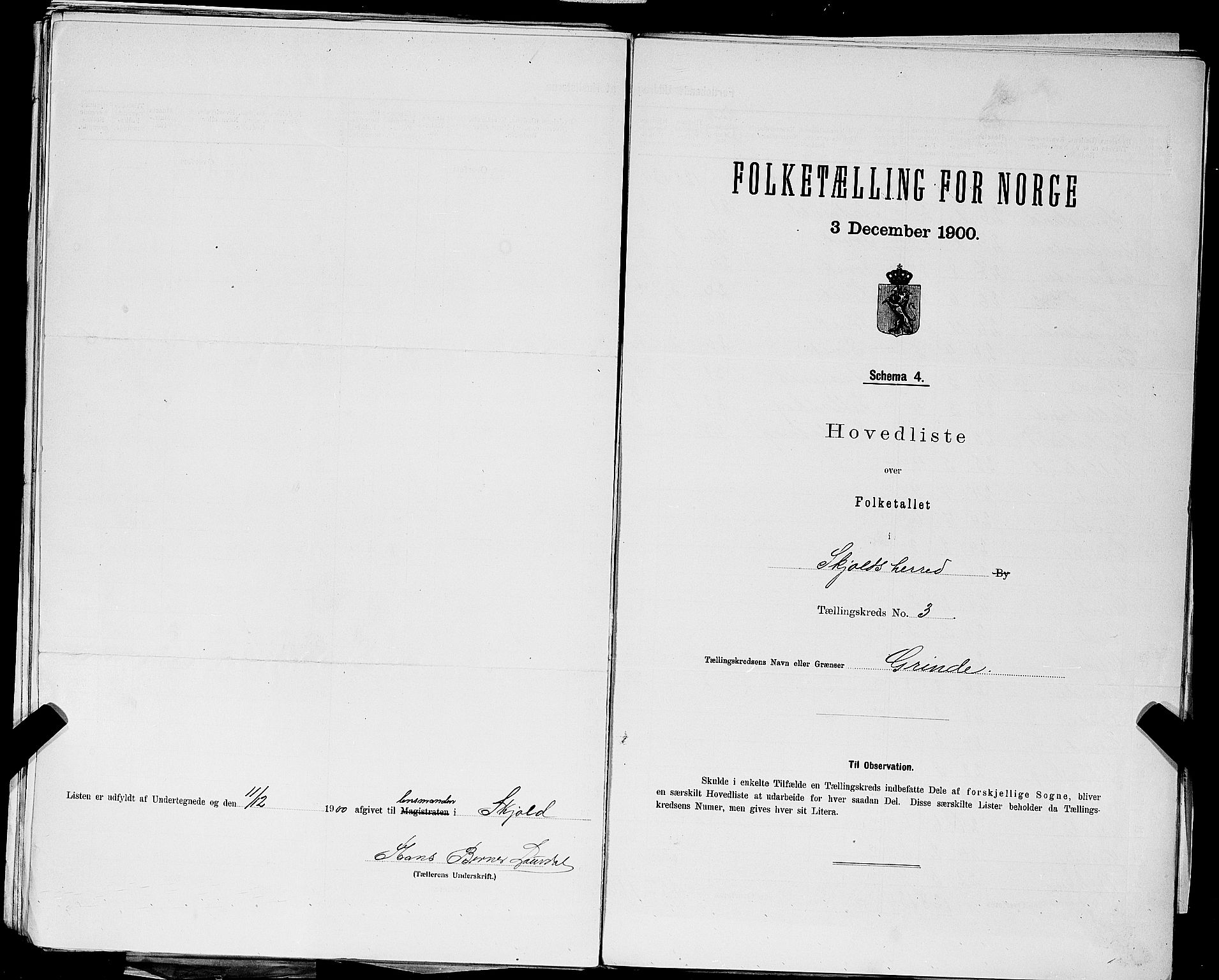 SAST, Folketelling 1900 for 1154 Skjold herred, 1900, s. 18