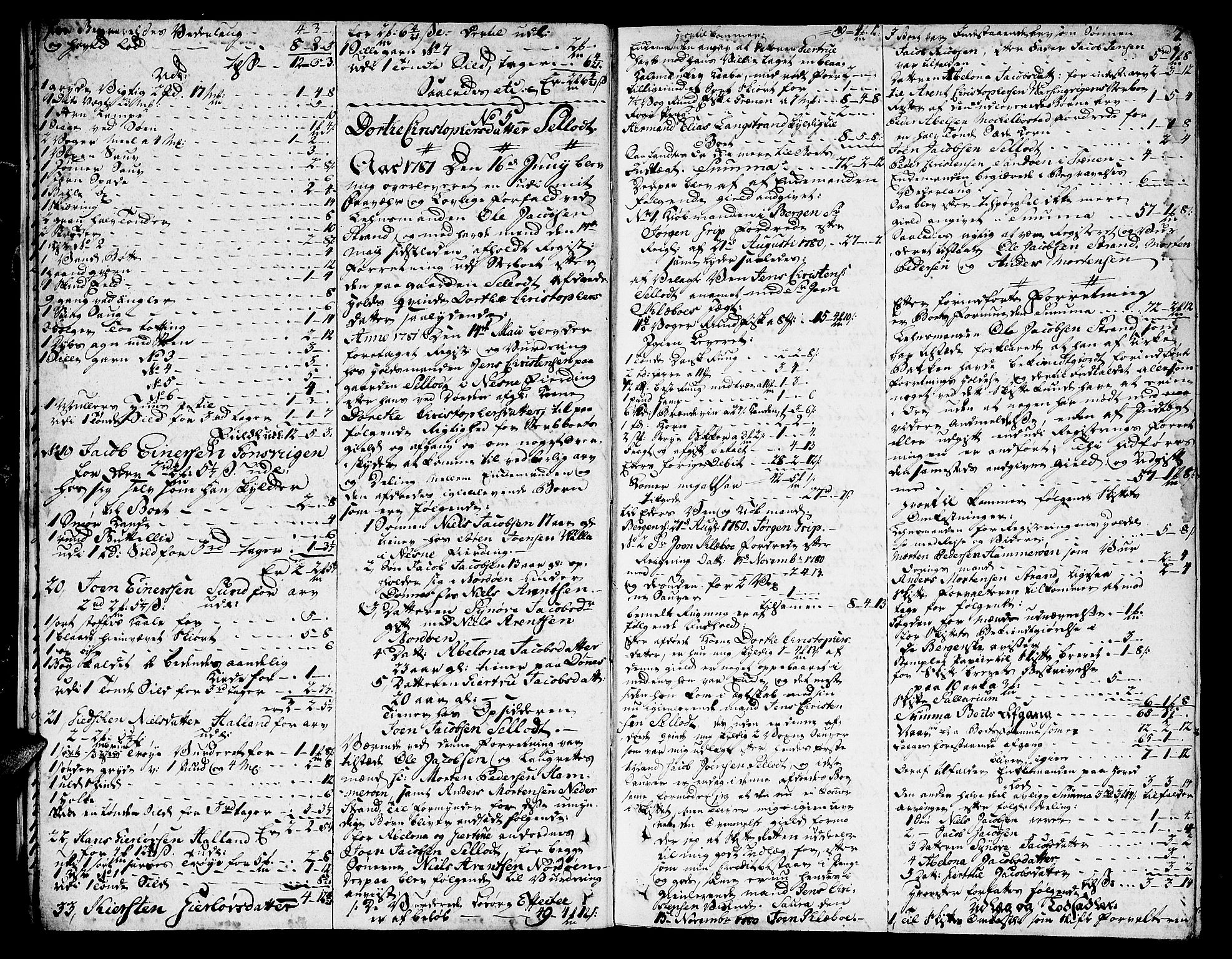 Helgeland sorenskriveri, AV/SAT-A-0004/3/3A/L0060: Skifteprotokoll 14A, 1780-1781, s. 6b-7a
