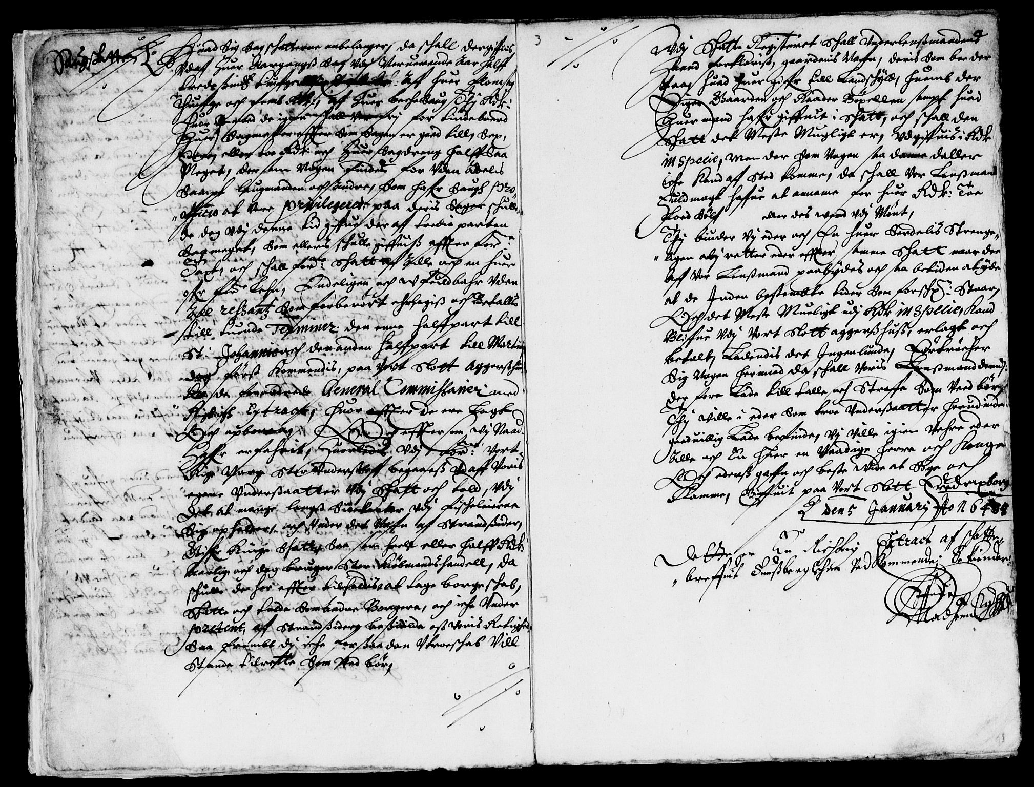 Rentekammeret inntil 1814, Reviderte regnskaper, Lensregnskaper, AV/RA-EA-5023/R/Rb/Rbo/L0028: Tønsberg len, 1647-1649
