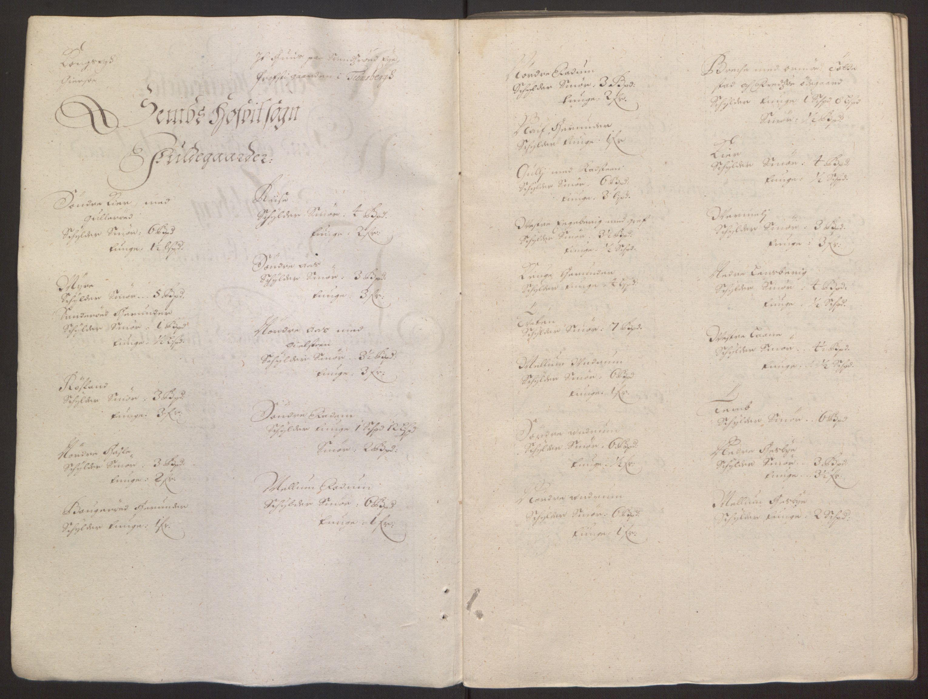Rentekammeret inntil 1814, Reviderte regnskaper, Fogderegnskap, RA/EA-4092/R32/L1866: Fogderegnskap Jarlsberg grevskap, 1693, s. 86