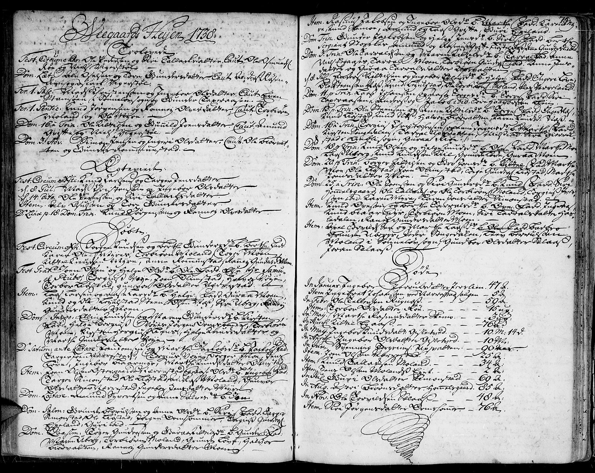 Gjerstad sokneprestkontor, AV/SAK-1111-0014/F/Fa/Faa/L0002: Ministerialbok nr. A 2, 1717-1779, s. 75