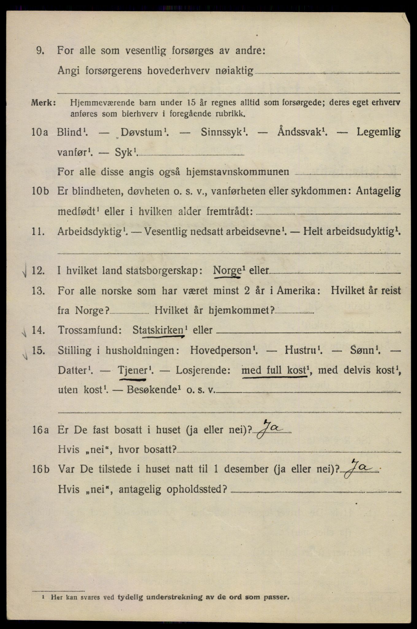 SAO, Folketelling 1920 for 0301 Kristiania kjøpstad, 1920, s. 295526