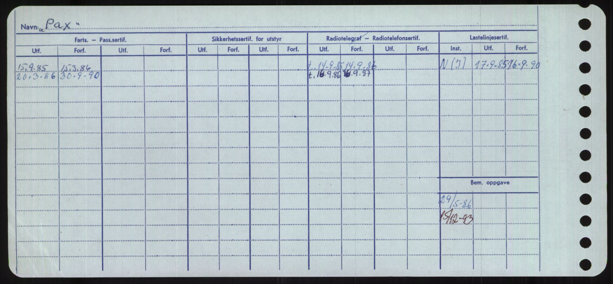 Sjøfartsdirektoratet med forløpere, Skipsmålingen, RA/S-1627/H/Ha/L0004/0002: Fartøy, Mas-R / Fartøy, Odin-R, s. 246