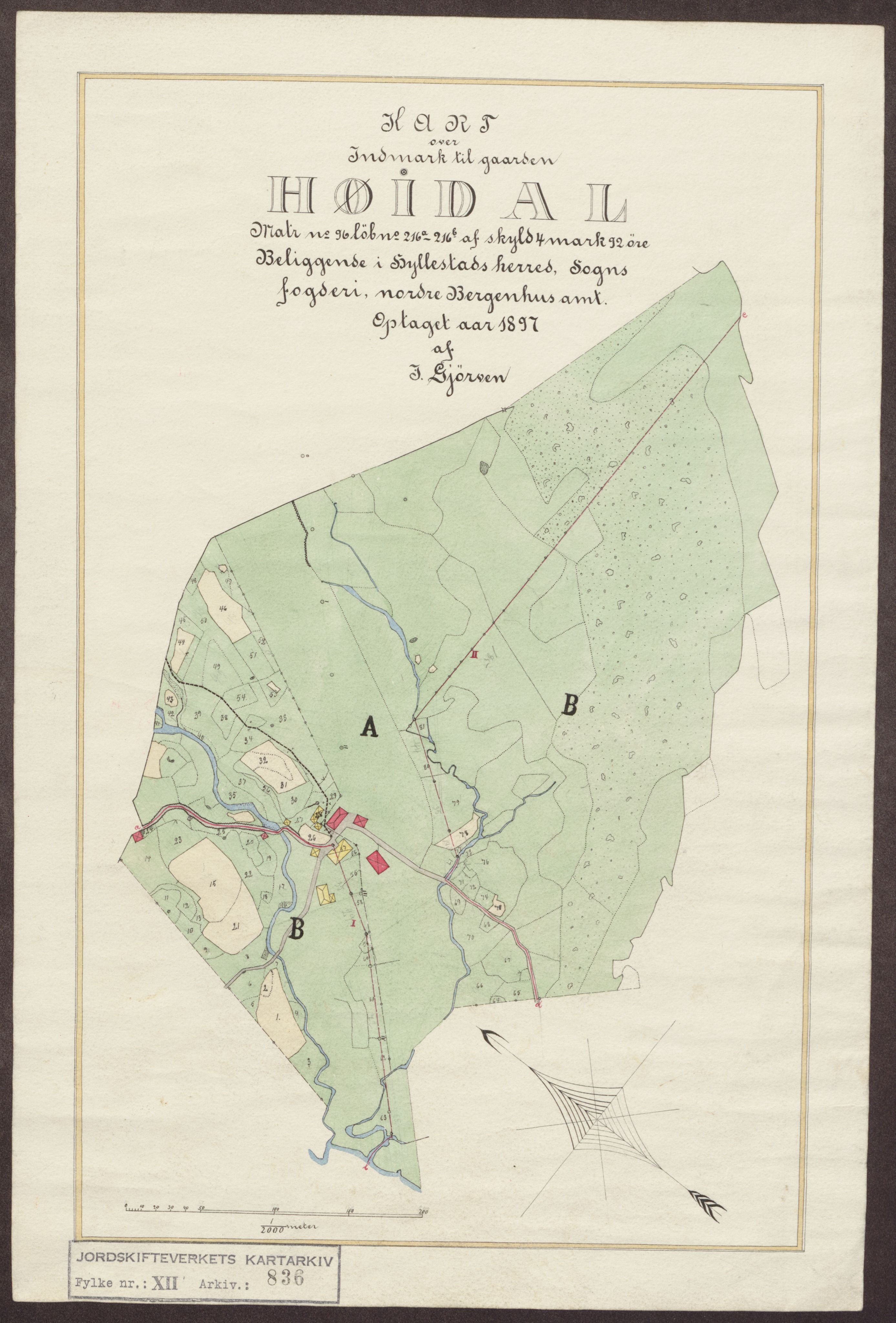 Jordskifteverkets kartarkiv, AV/RA-S-3929/T, 1859-1988, s. 965