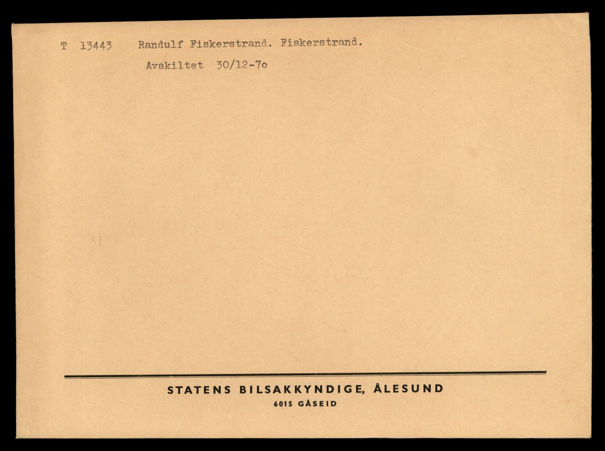Møre og Romsdal vegkontor - Ålesund trafikkstasjon, AV/SAT-A-4099/F/Fe/L0039: Registreringskort for kjøretøy T 13361 - T 13530, 1927-1998, s. 1411