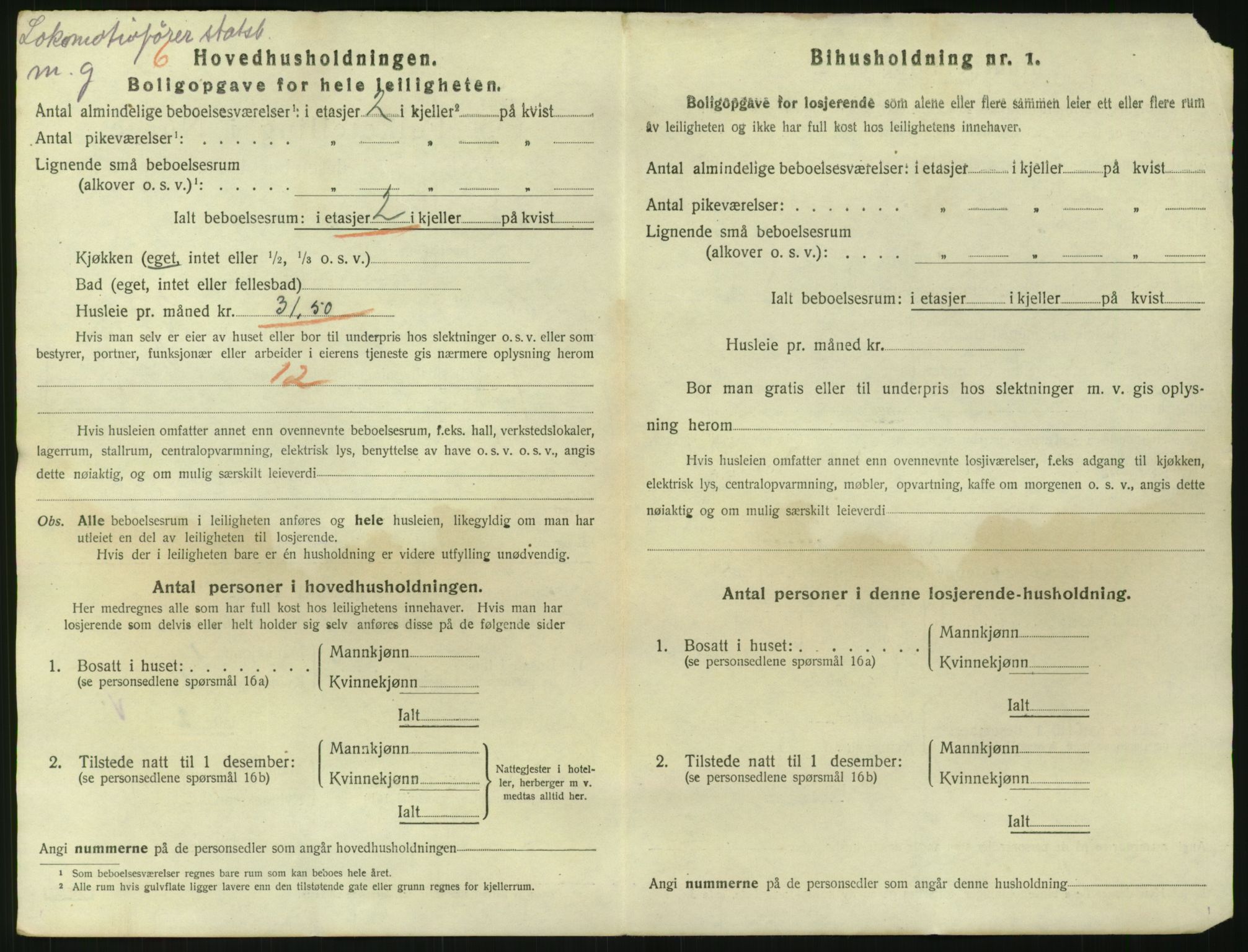 SAO, Folketelling 1920 for 0301 Kristiania kjøpstad, 1920, s. 20815