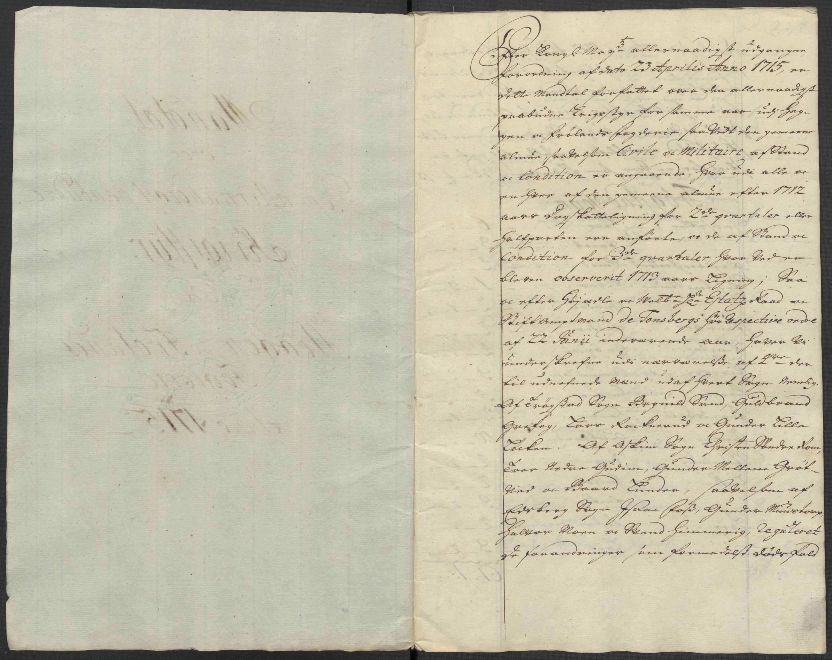 Rentekammeret inntil 1814, Reviderte regnskaper, Fogderegnskap, RA/EA-4092/R07/L0310: Fogderegnskap Rakkestad, Heggen og Frøland, 1715, s. 95