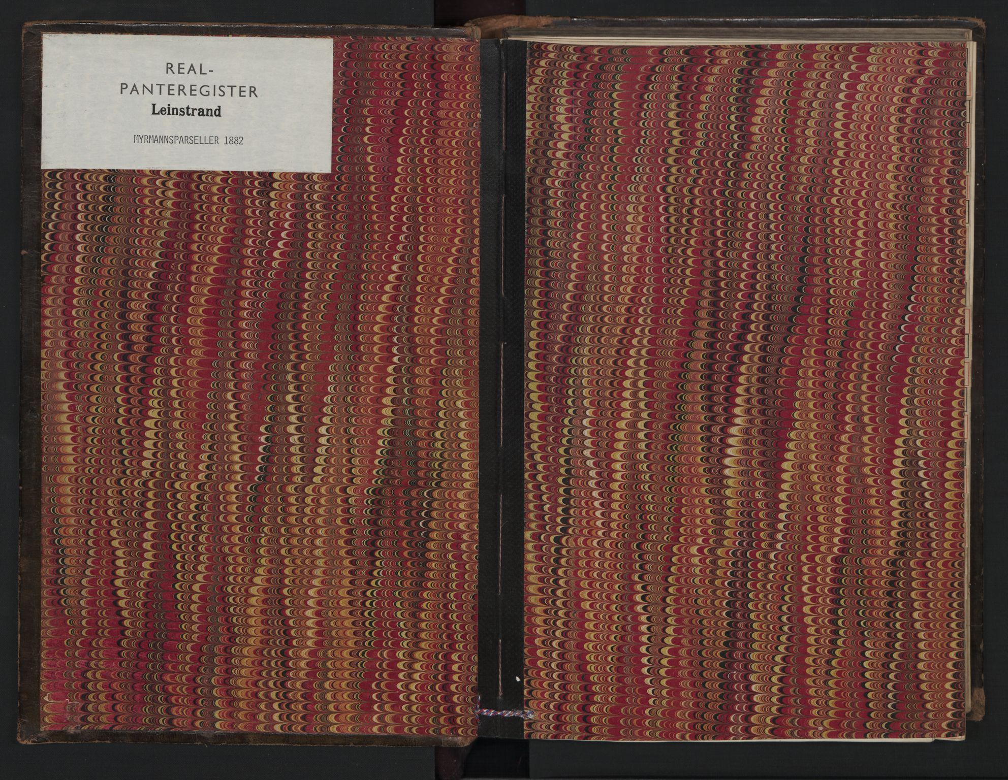 Strinda og Selbu sorenskriveri, SAT/A-0015/2/2A/L0011: Panteregister nr. 11, 1882-1882