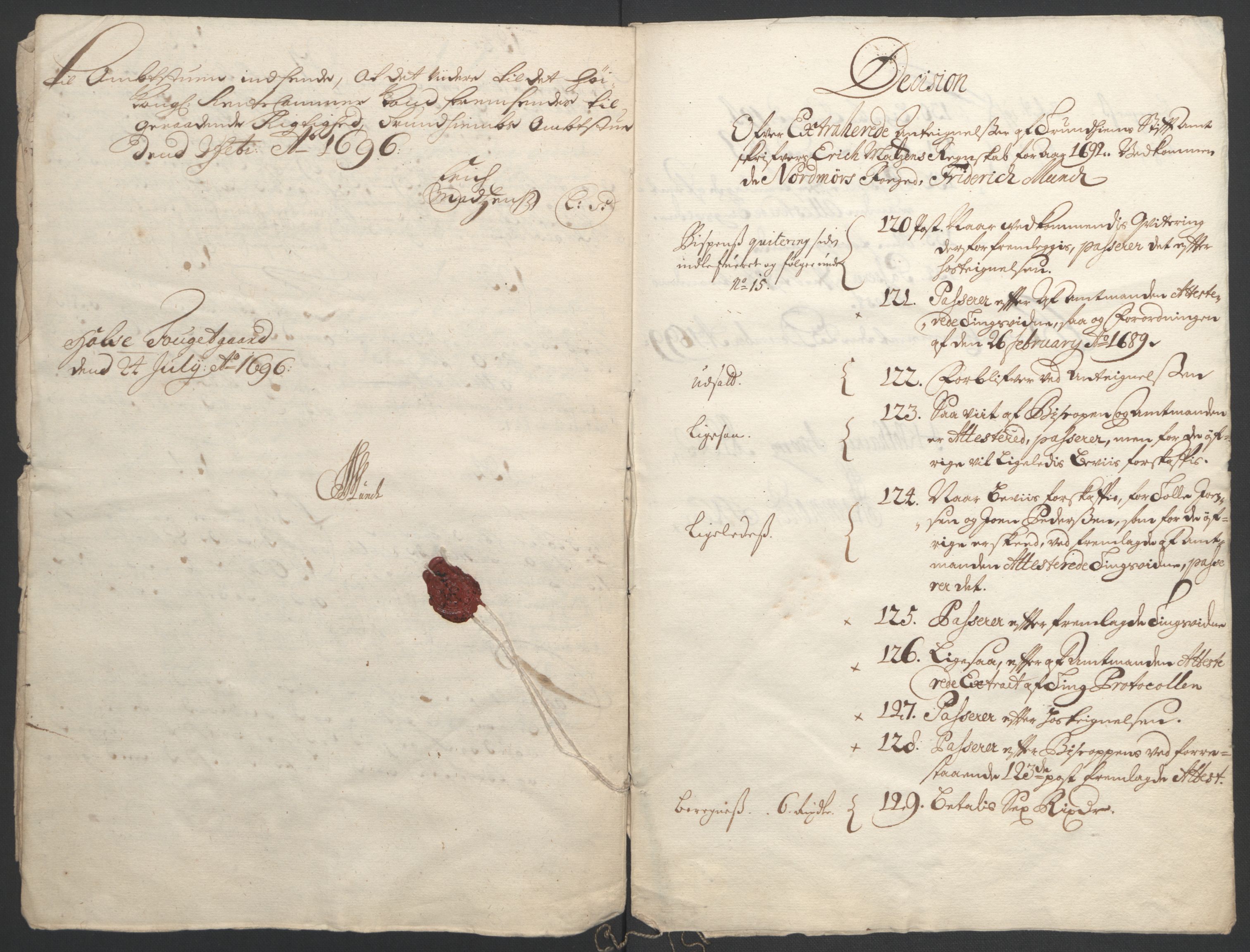 Rentekammeret inntil 1814, Reviderte regnskaper, Fogderegnskap, RA/EA-4092/R56/L3735: Fogderegnskap Nordmøre, 1692-1693, s. 12