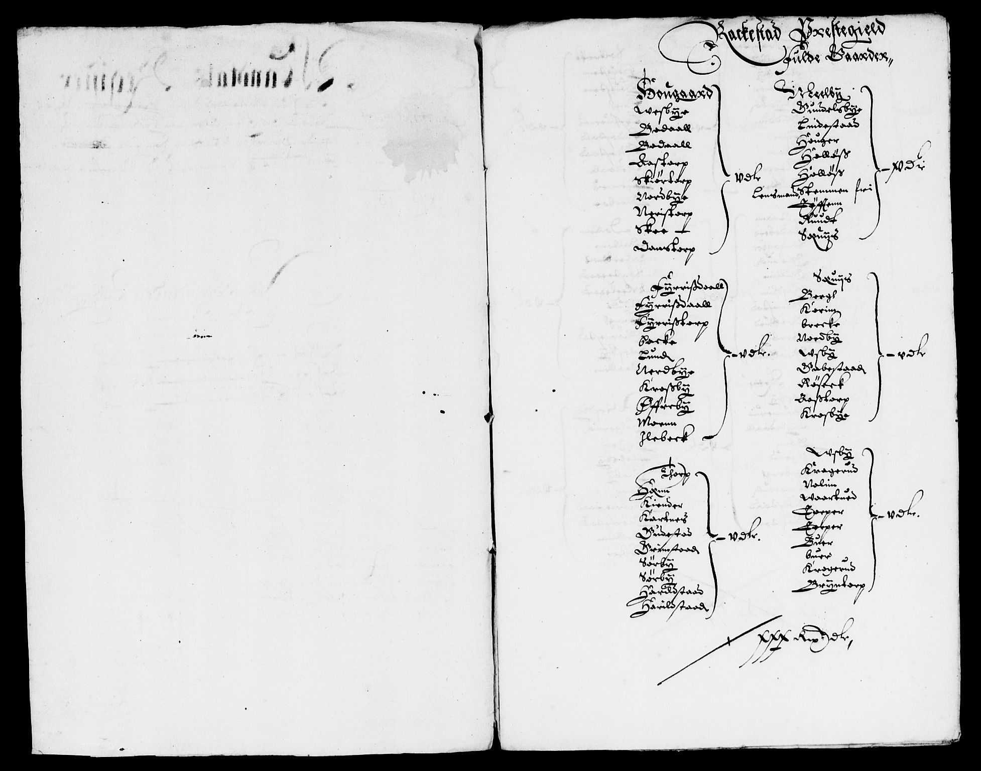 Rentekammeret inntil 1814, Reviderte regnskaper, Lensregnskaper, AV/RA-EA-5023/R/Rb/Rbd/L0004: Maria kirke prosti gods og Rakkestad len, 1641-1644