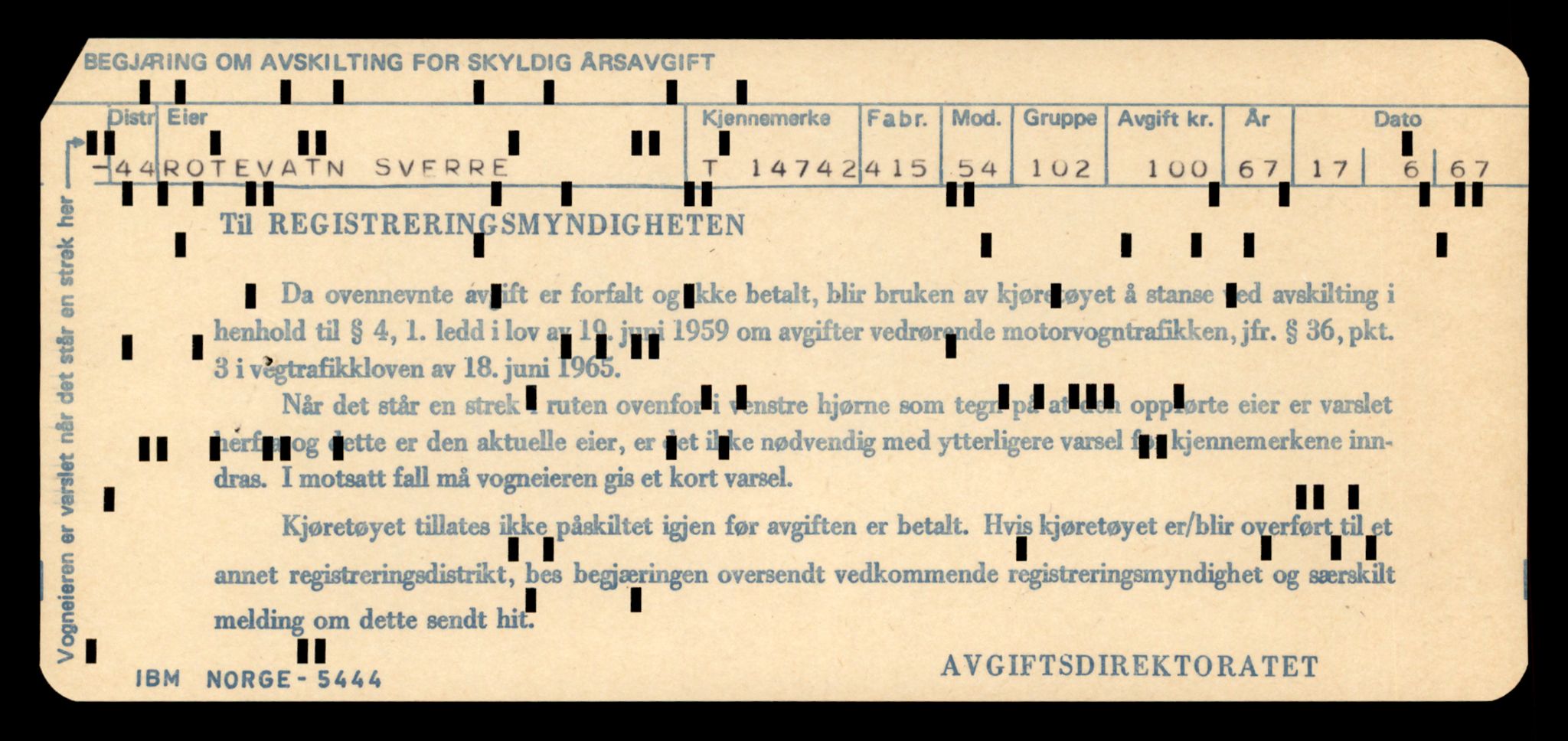 Møre og Romsdal vegkontor - Ålesund trafikkstasjon, AV/SAT-A-4099/F/Fe/L0048: Registreringskort for kjøretøy T 14721 - T 14863, 1927-1998, s. 447