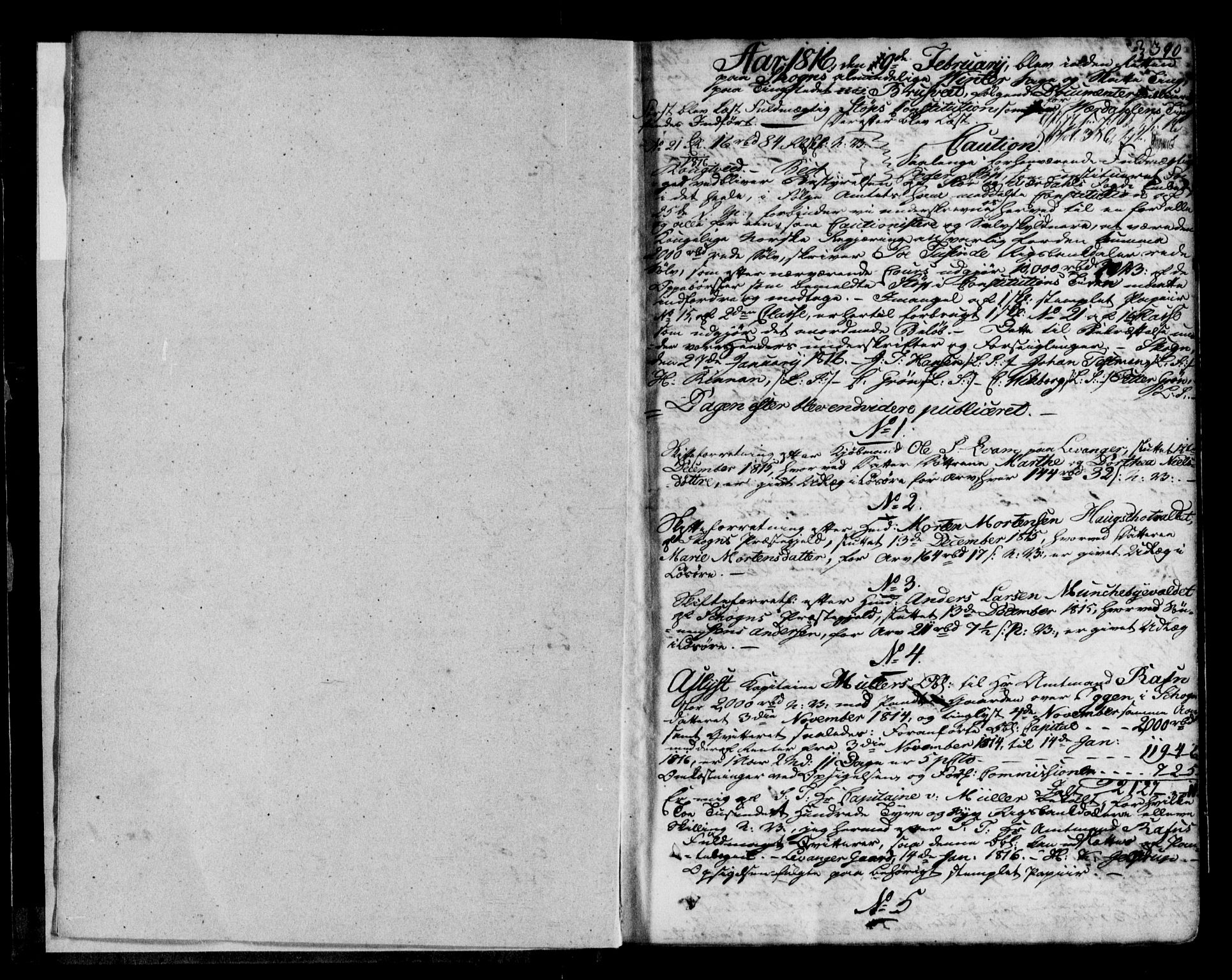 Stjør- og Verdal sorenskriveri, SAT/A-4167/1/2/2C/L0012: Pantebok nr. E-2, 1816-1820, s. 390