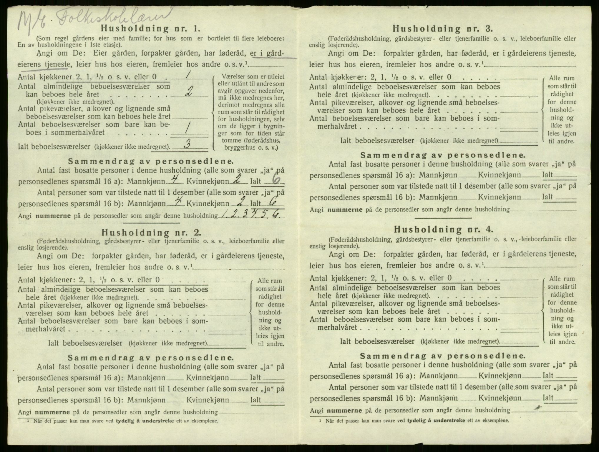 SAKO, Folketelling 1920 for 0715 Botne herred, 1920, s. 474